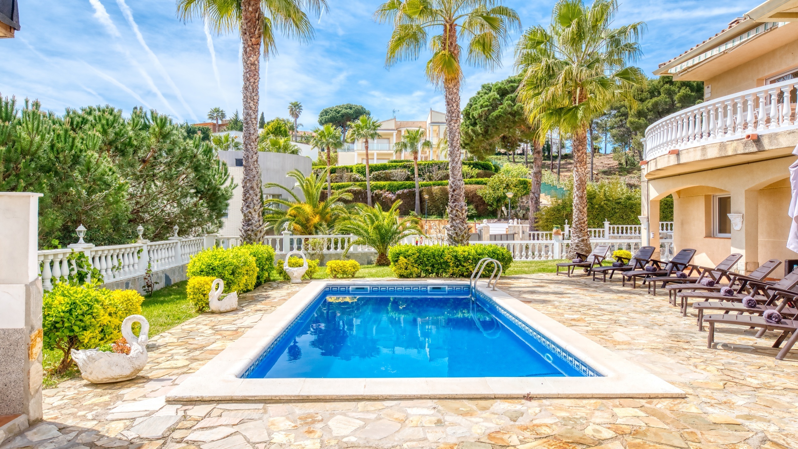 Ferienhäuser Costa Brava Spanien - Villa Estrella - Schwimmbad