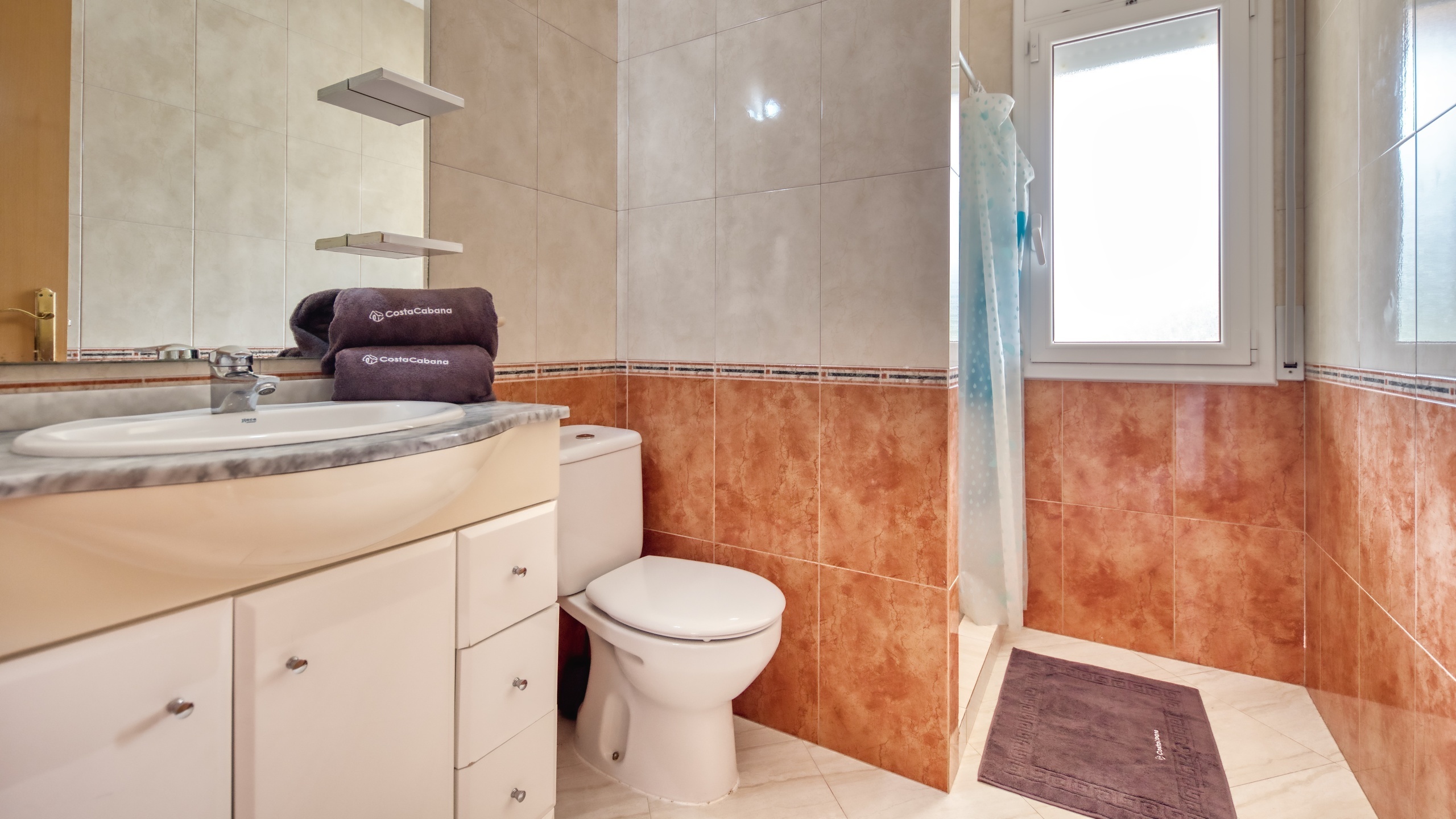 Ferienhäuser Costa Brava Spanien - Villa Estrella - Badezimmer