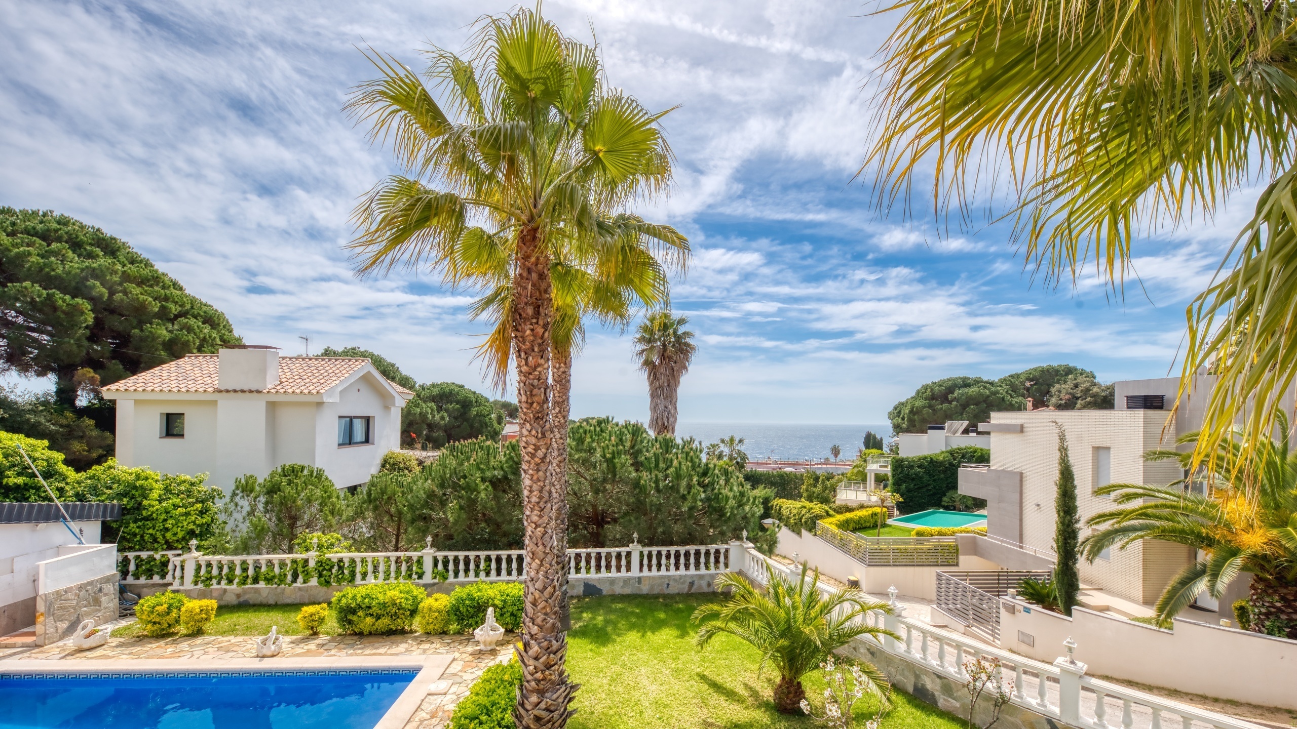 Ferienhäuser Costa Brava Spanien - Villa Estrella - Eine der Aussichten