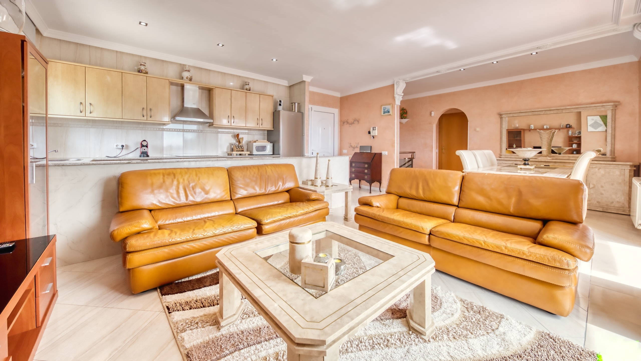 Ferienhäuser Costa Brava Spanien - Villa Estrella - Wohnbereich