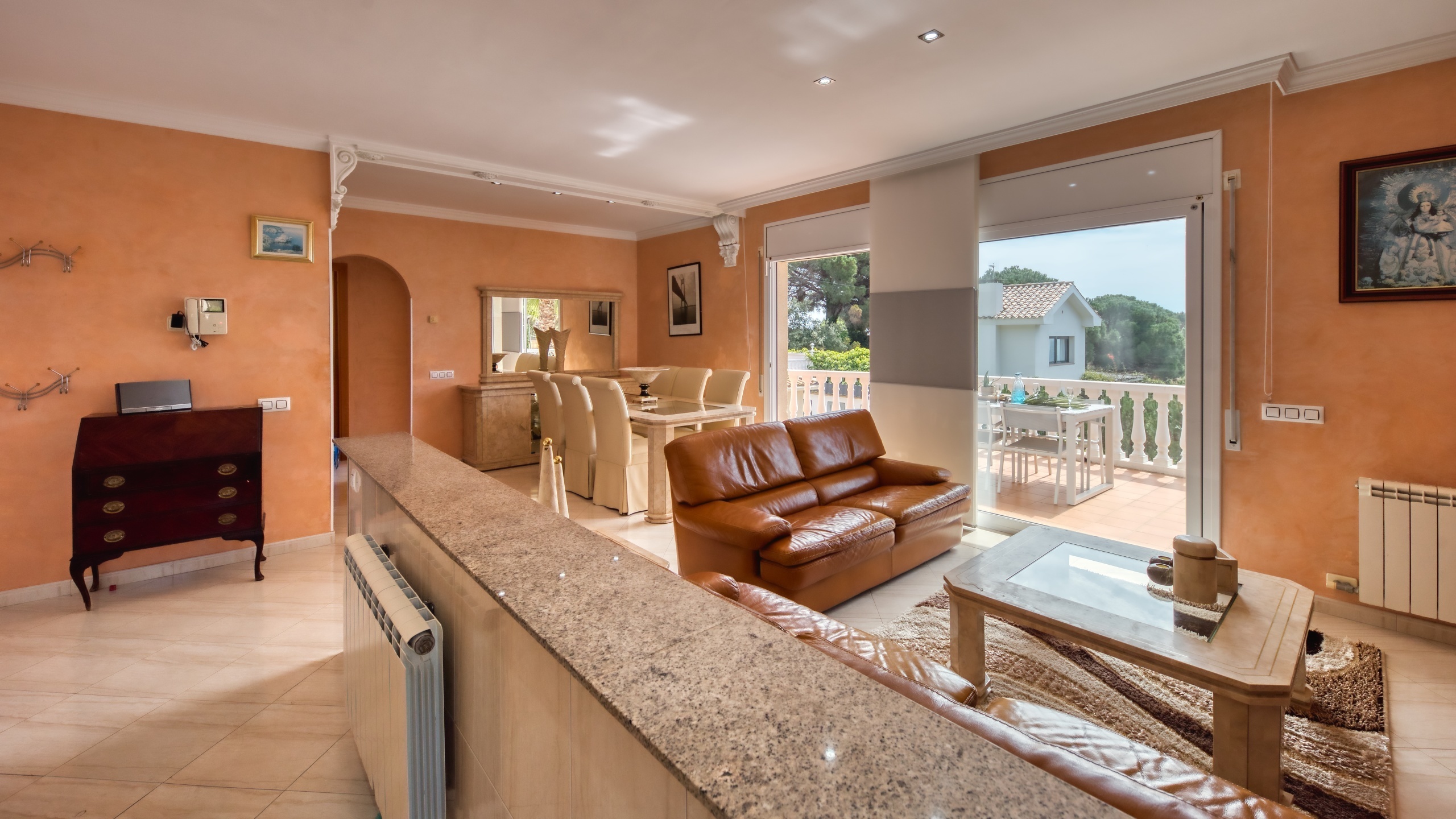 Ferienhäuser Costa Brava Spanien - Villa Estrella - Wohnbereich