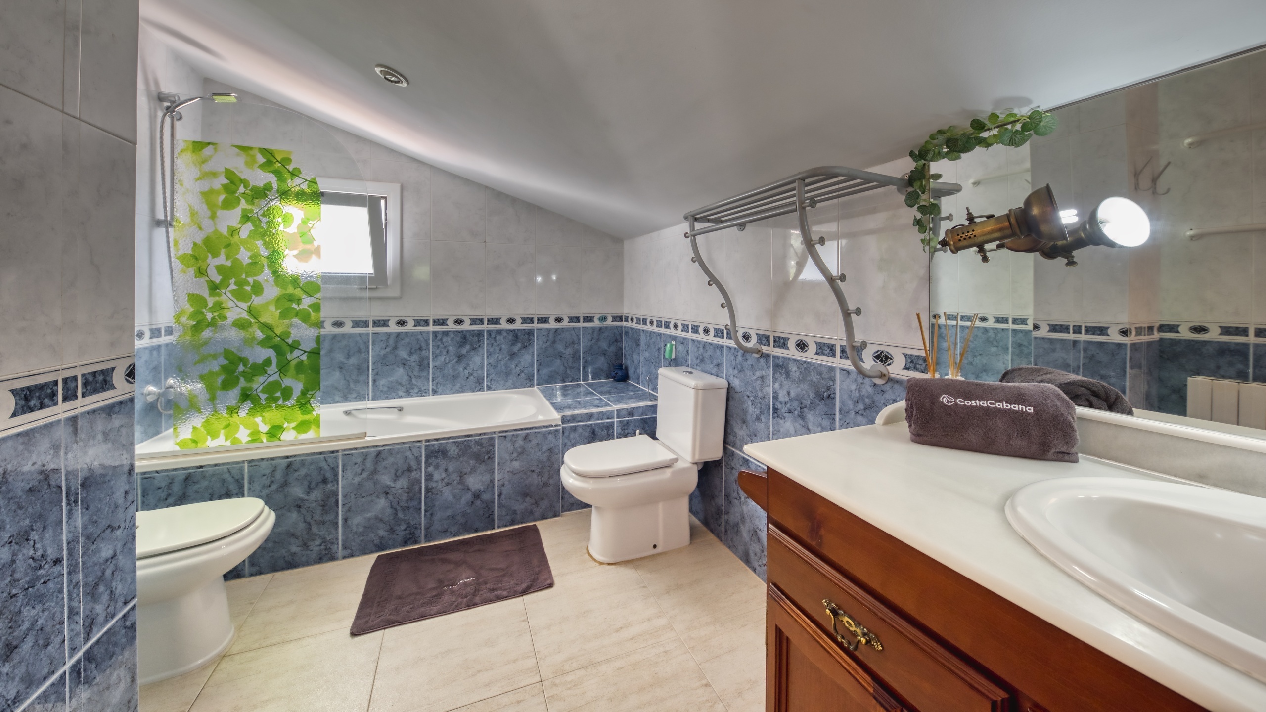 Ferienhäuser Costa Brava Spanien - Villa Geolouk - Badezimmer