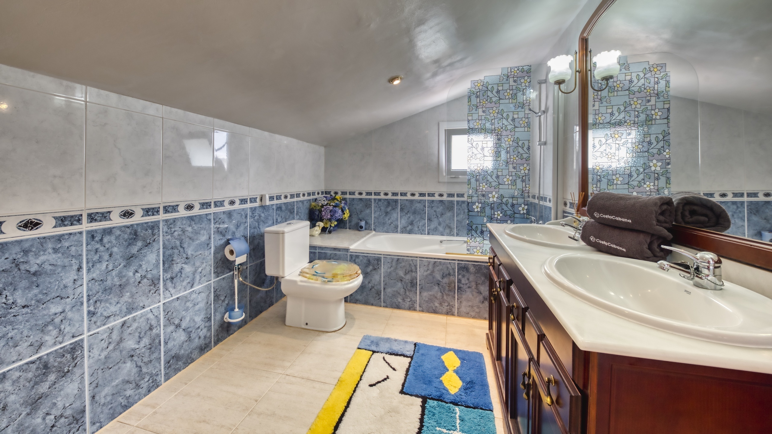 Ferienhäuser Costa Brava Spanien - Villa Geolouk - Badezimmer