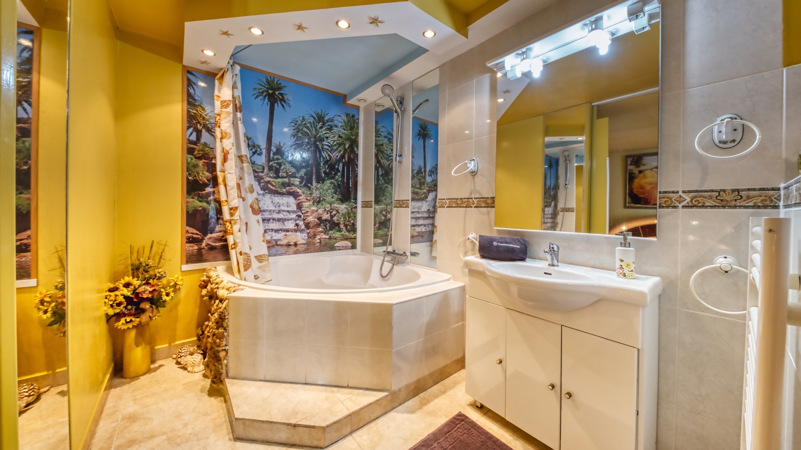 Ferienhäuser Costa Brava Spanien - Villa Geolouk - Badezimmer