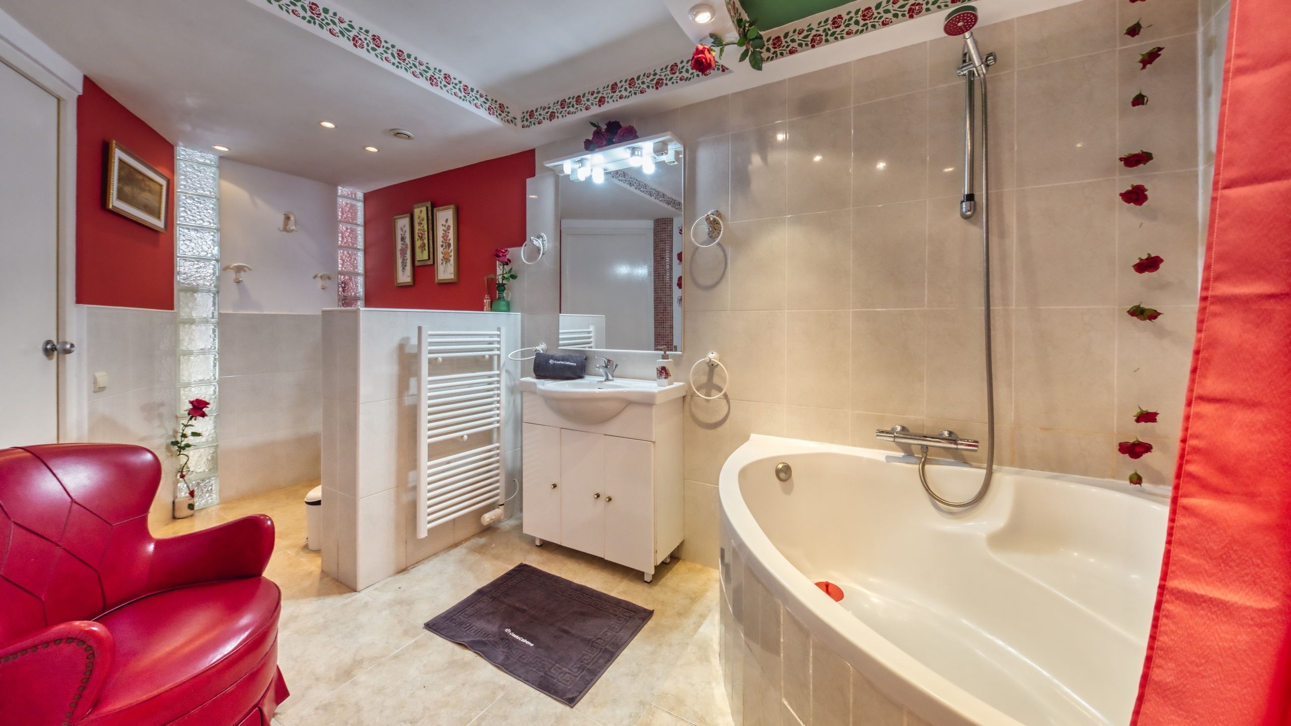 Ferienhäuser Costa Brava Spanien - Villa Geolouk - Badezimmer