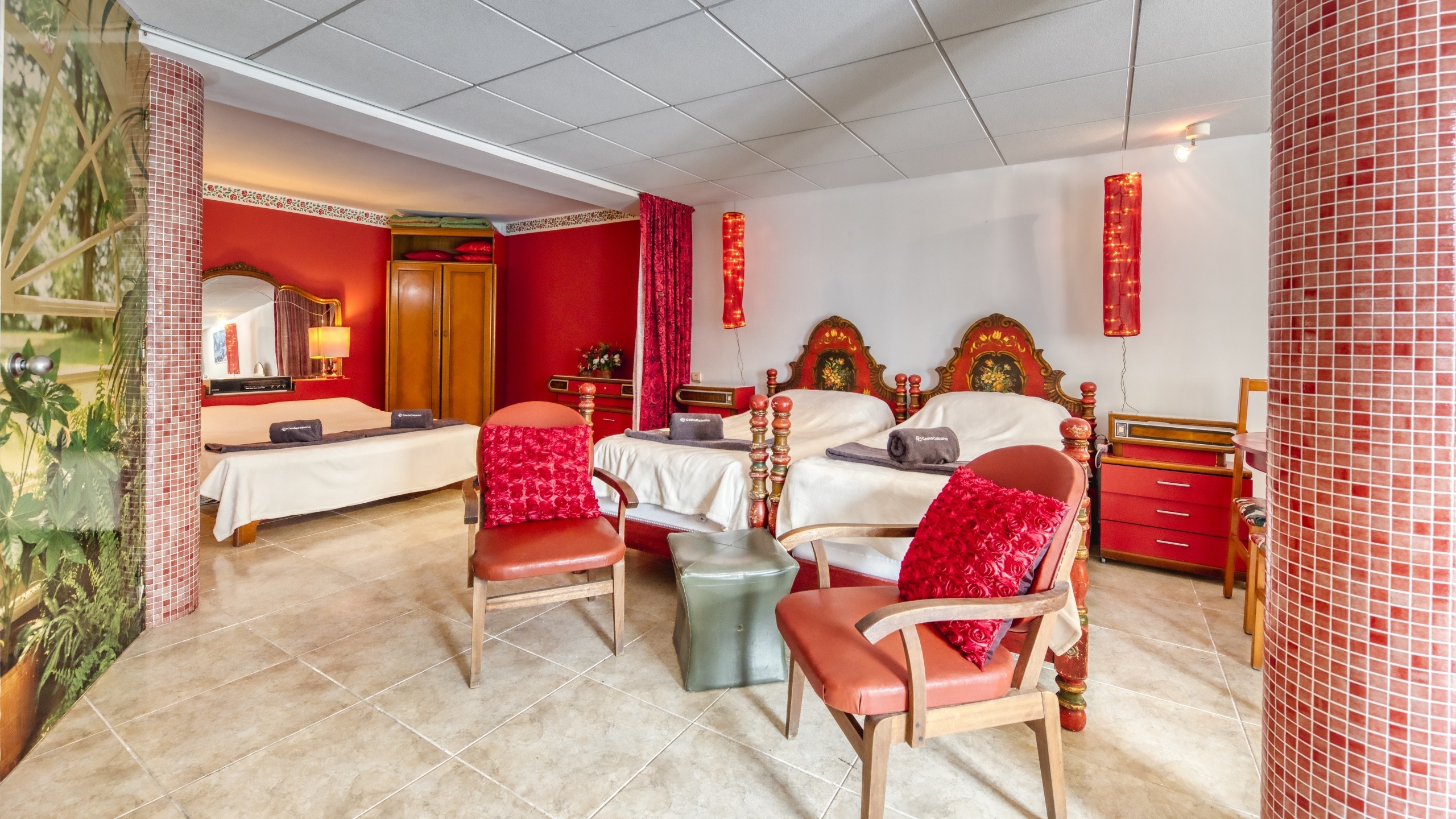 Ferienhäuser Costa Brava Spanien - Villa Geolouk - Wohnbereich