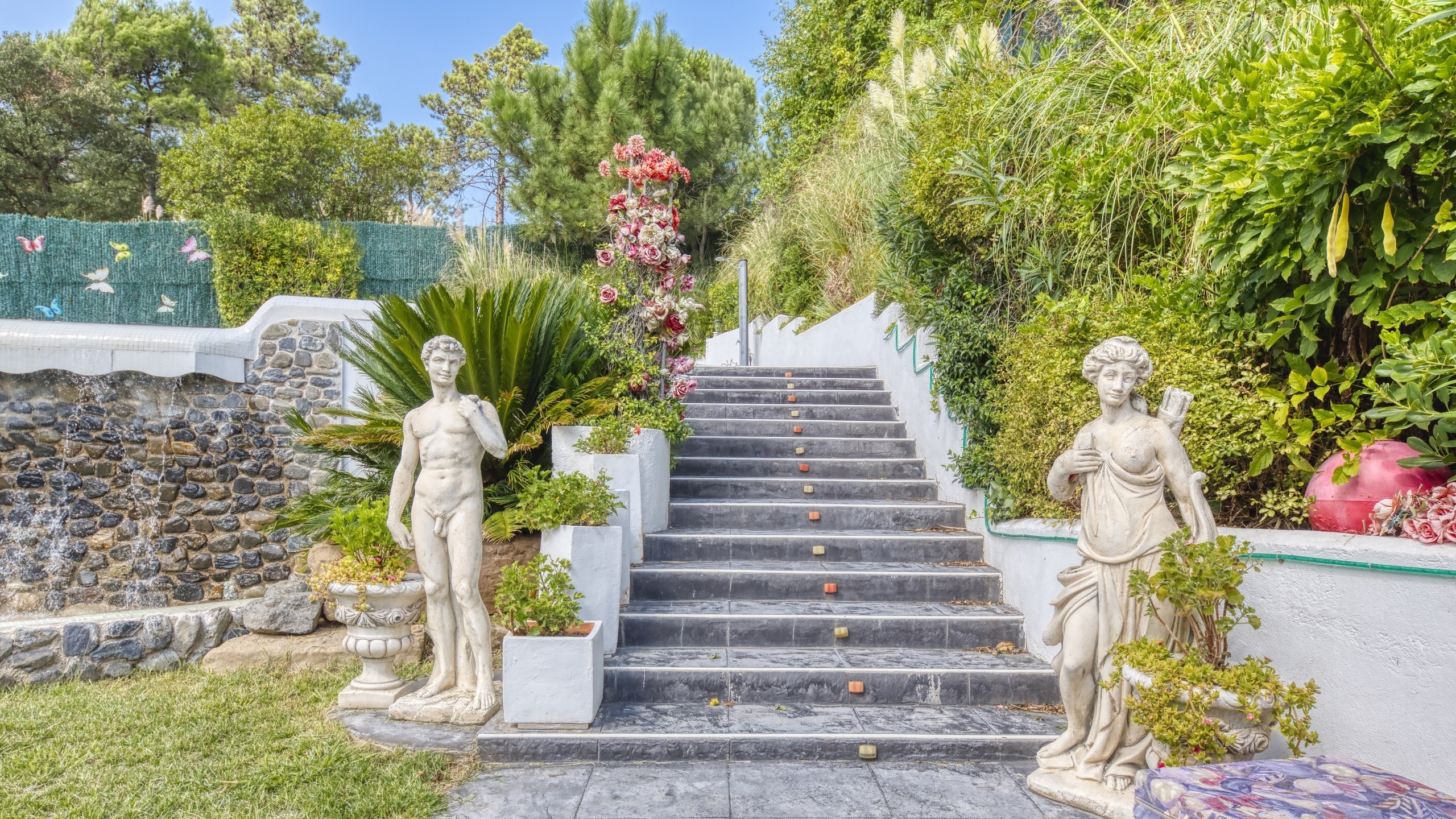 Ferienhäuser Costa Brava Spanien - Villa Geolouk - Garten