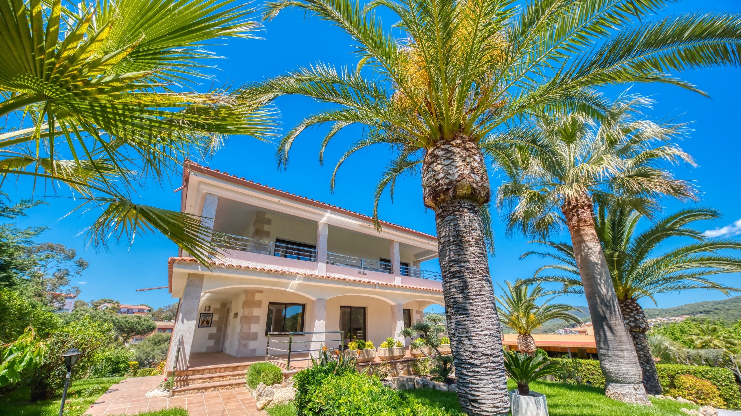 Ferienhäuser Costa Brava Spanien - Villa Jaruco - Garten