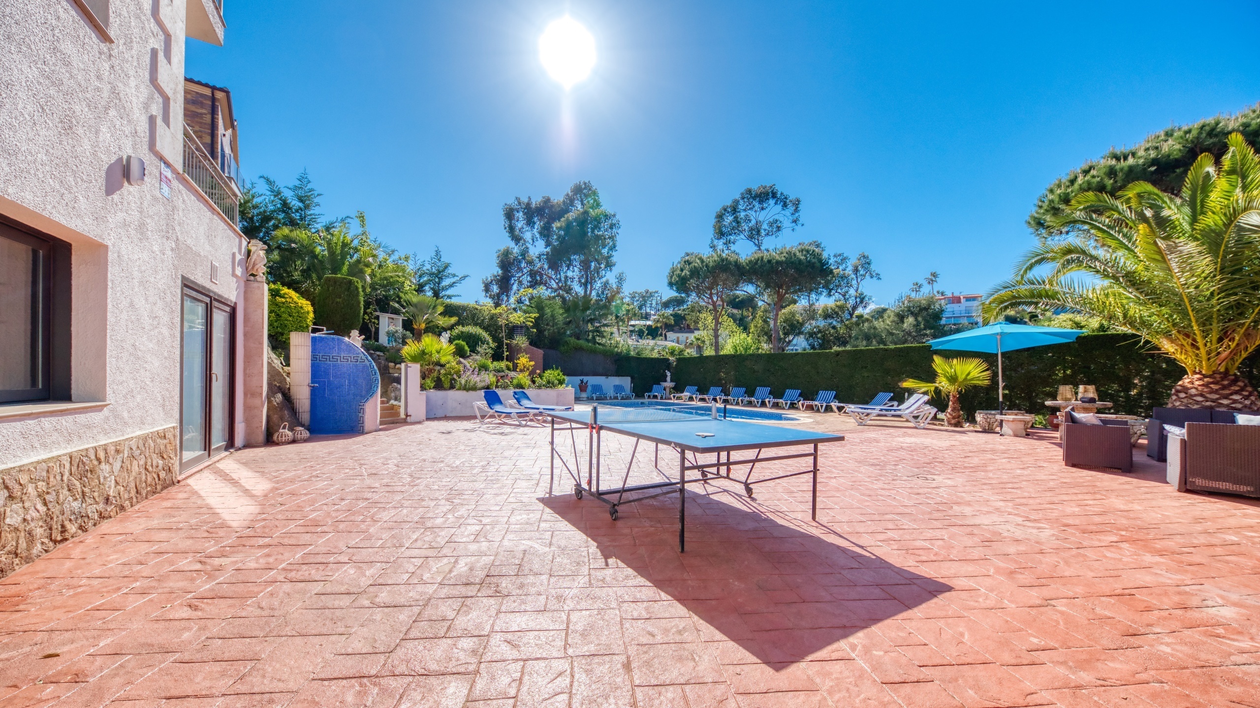 Ferienhäuser Costa Brava Spanien - Villa Jaruco - Spielplatz