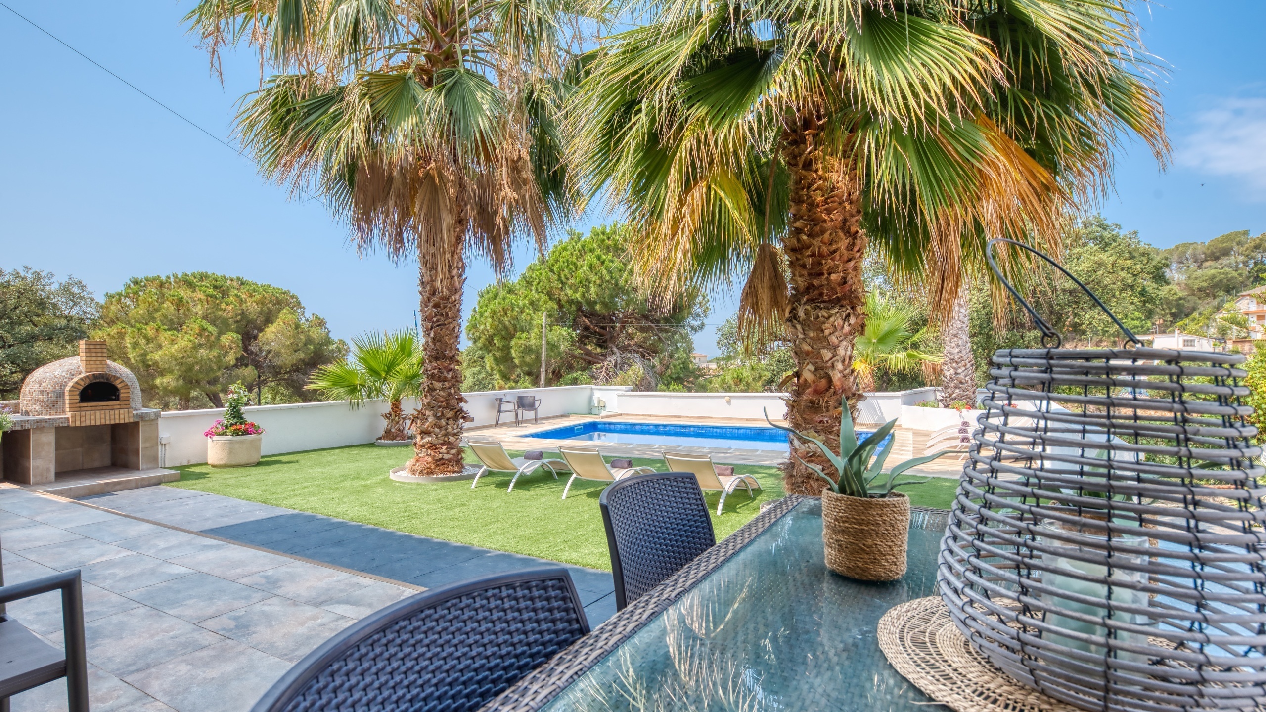 Ferienhäuser Costa Brava Spanien - Villa Marcella - Eine der Aussichten