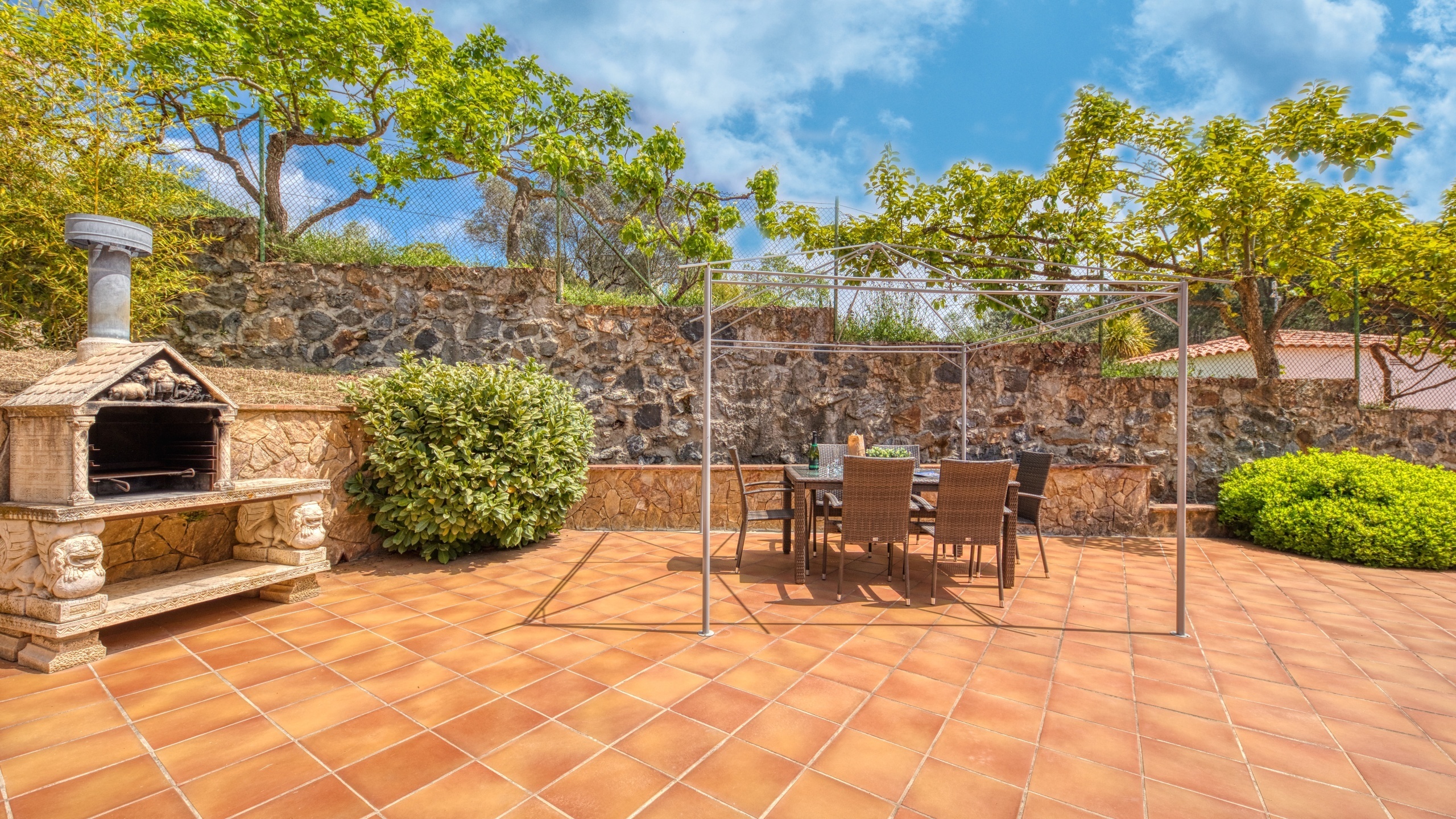 Ferienhäuser Costa Brava Spanien - Villa Lloret - Terrasse