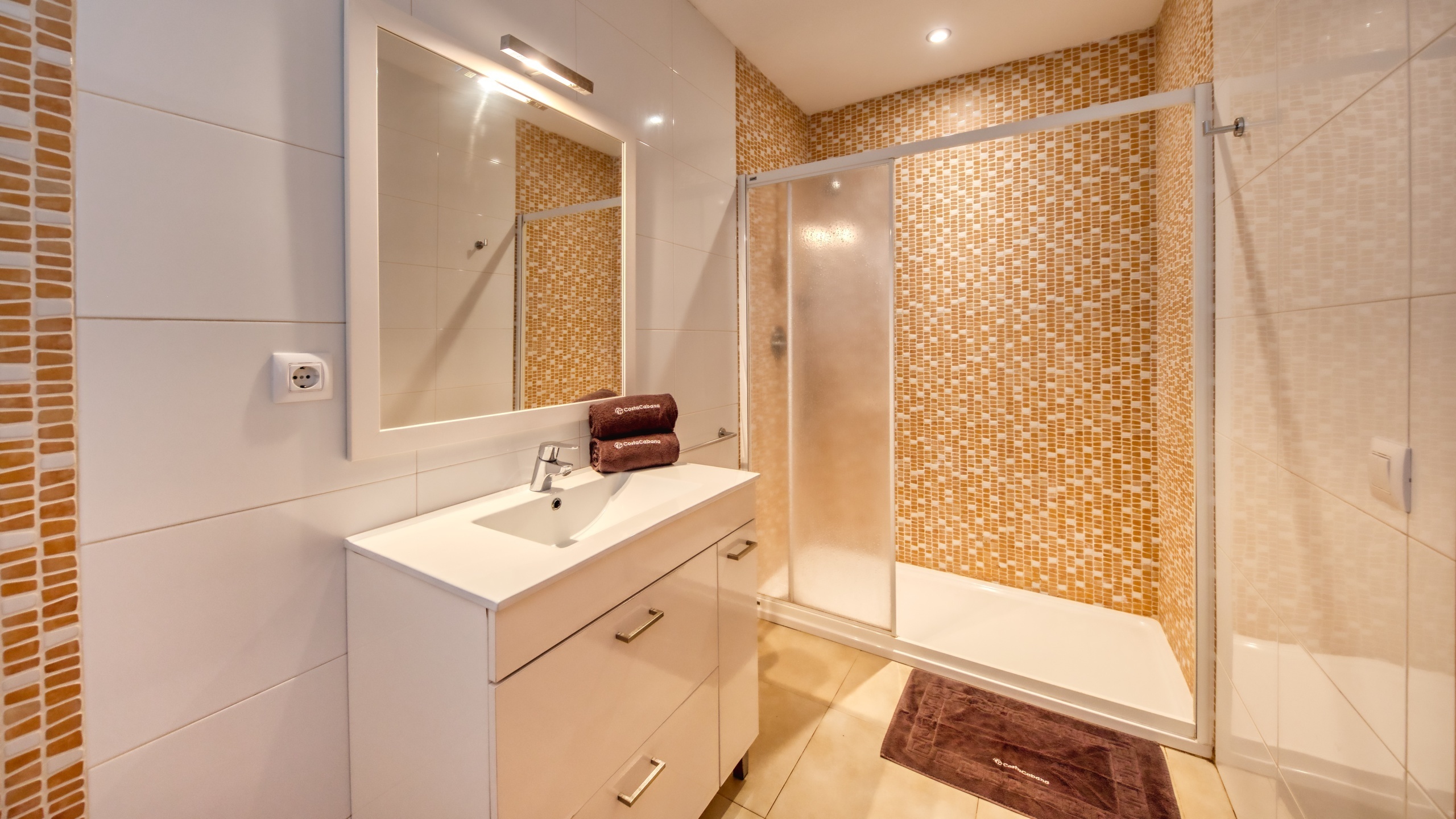 Ferienhäuser Costa Brava Spanien - Villa Lloret - Badezimmer