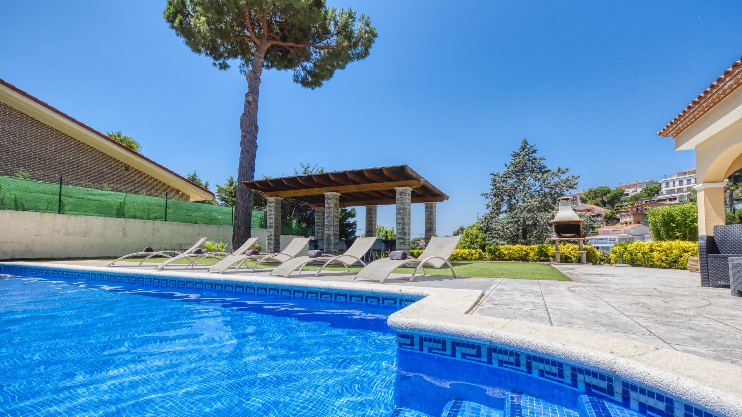 Ferienhäuser Costa Brava Spanien - Villa Paris - Schwimmbad
