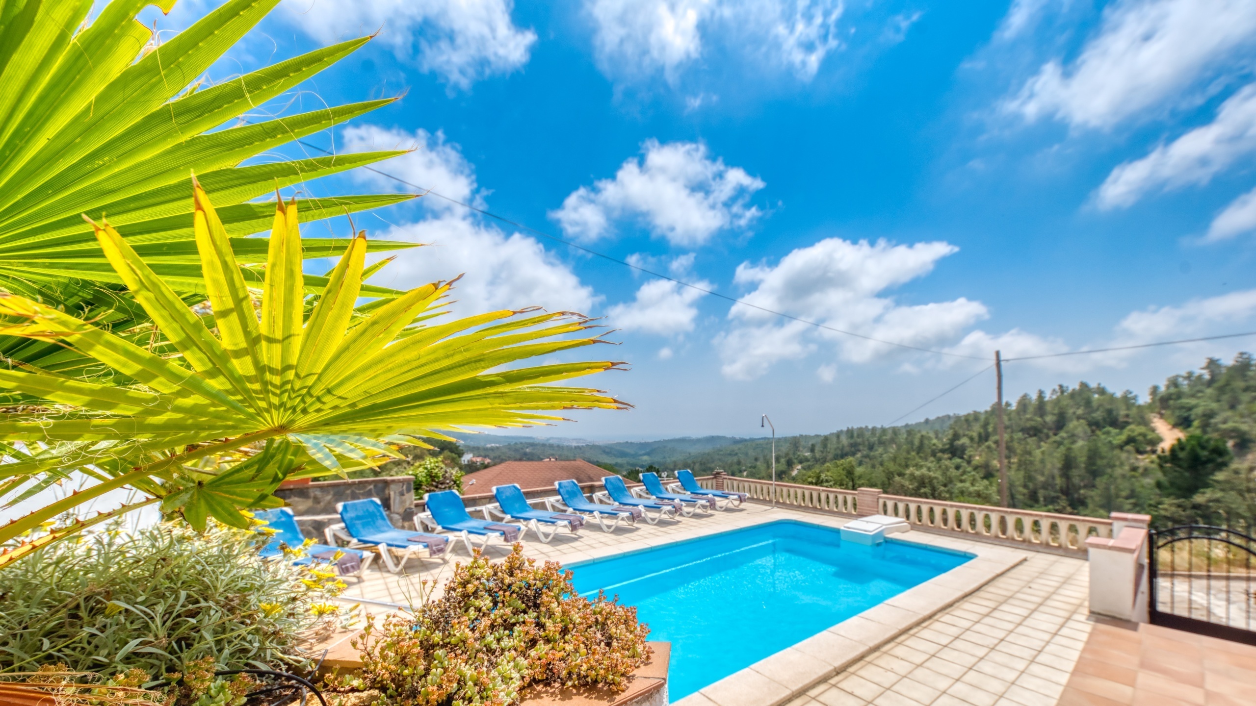 Ferienhäuser Costa Brava Spanien - Villa Santa Maria - Schwimmbad