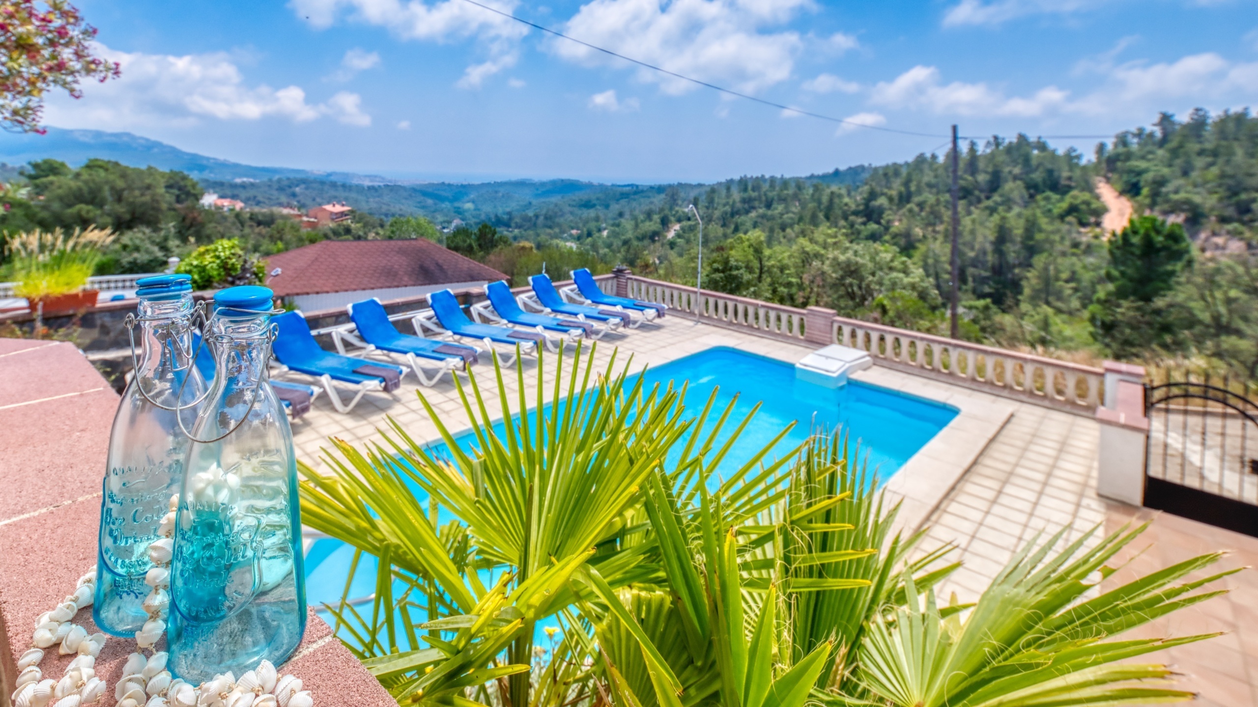 Ferienhäuser Costa Brava Spanien - Villa Santa Maria - Schwimmbad