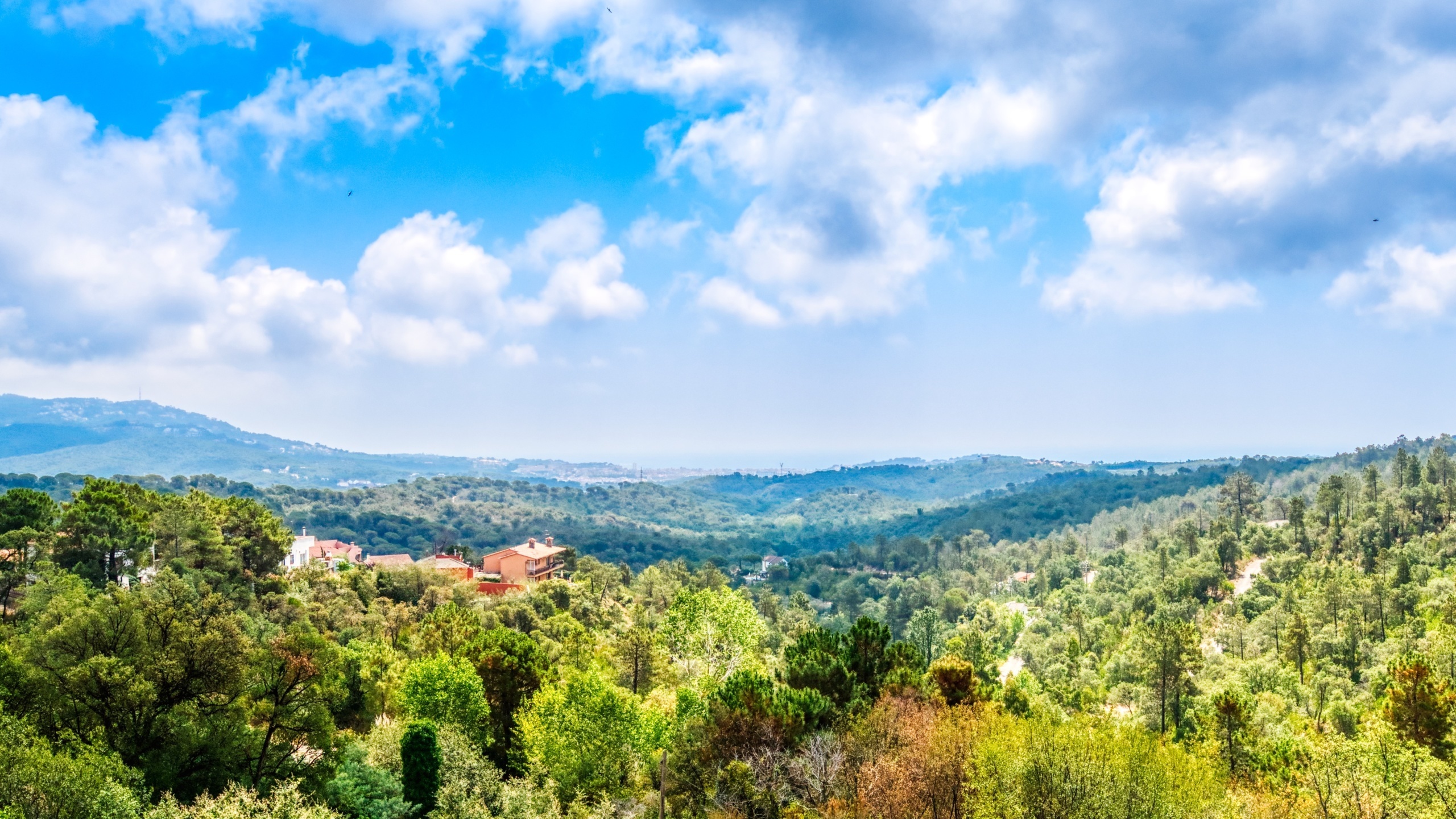 Ferienhäuser Costa Brava Spanien - Villa Santa Maria - Eine der Aussichten