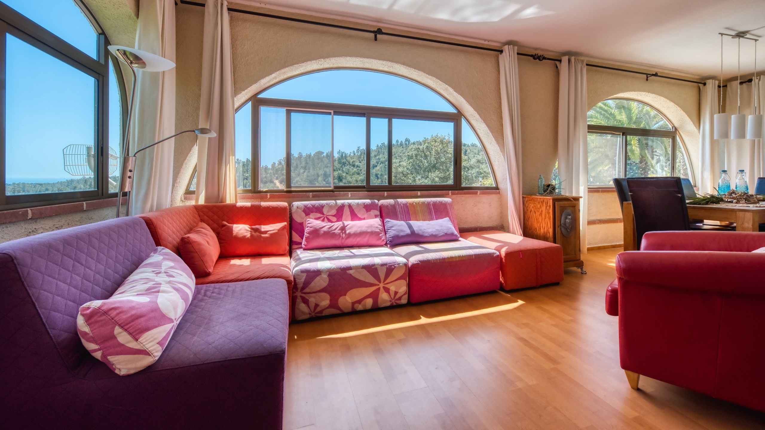 Ferienhäuser Costa Brava Spanien - Villa Santa Maria - Lounge-Bereich