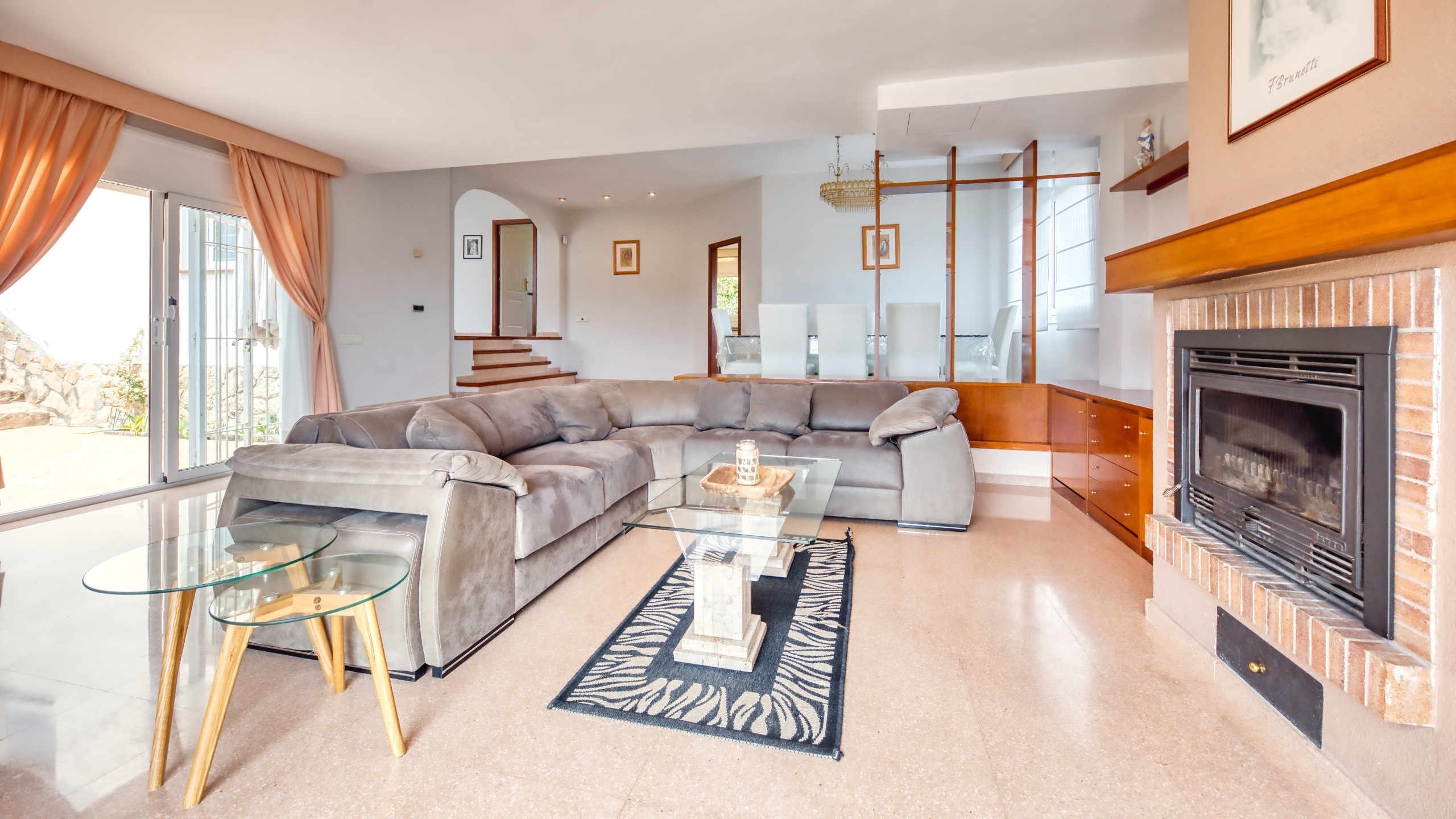 Ferienhäuser Costa Brava Spanien - Villa Valentina - Wohnbereich
