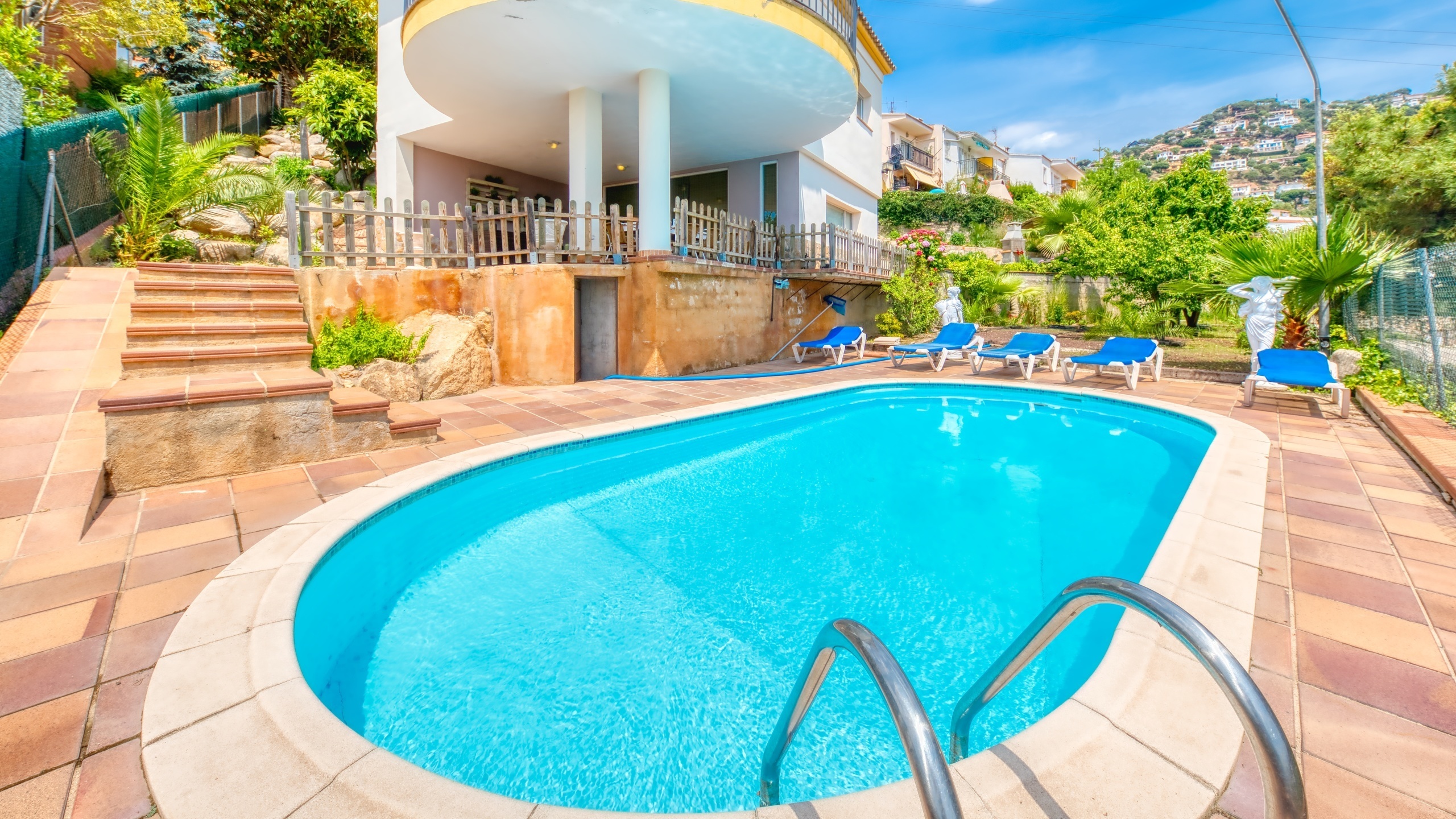 Ferienhäuser Costa Brava Spanien - Villa Valentina - Schwimmbad