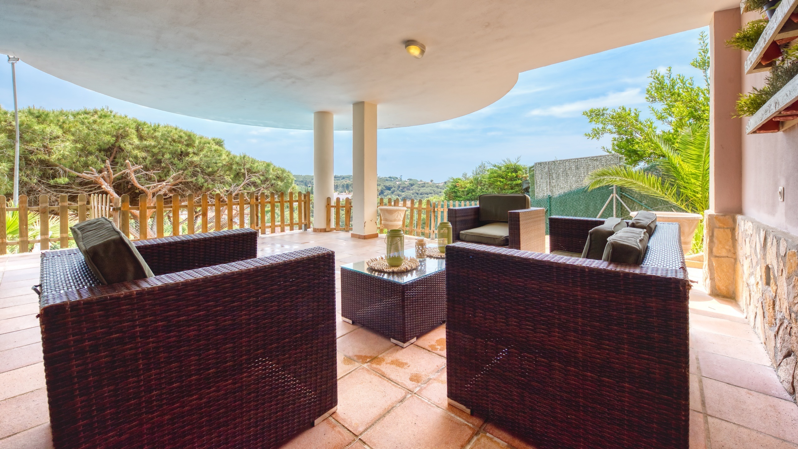 Ferienhäuser Costa Brava Spanien - Villa Valentina - Lounge-Bereich