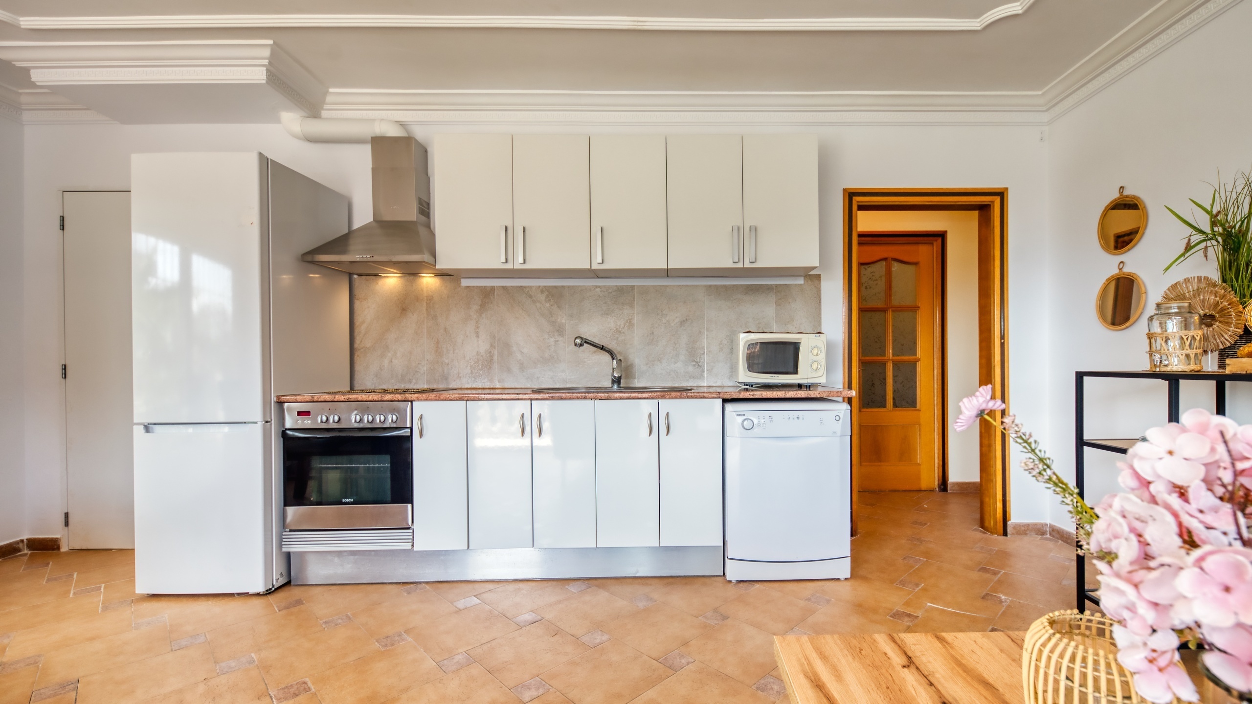 Ferienhäuser Costa Brava Spanien - Villa Donna - Offene Küche