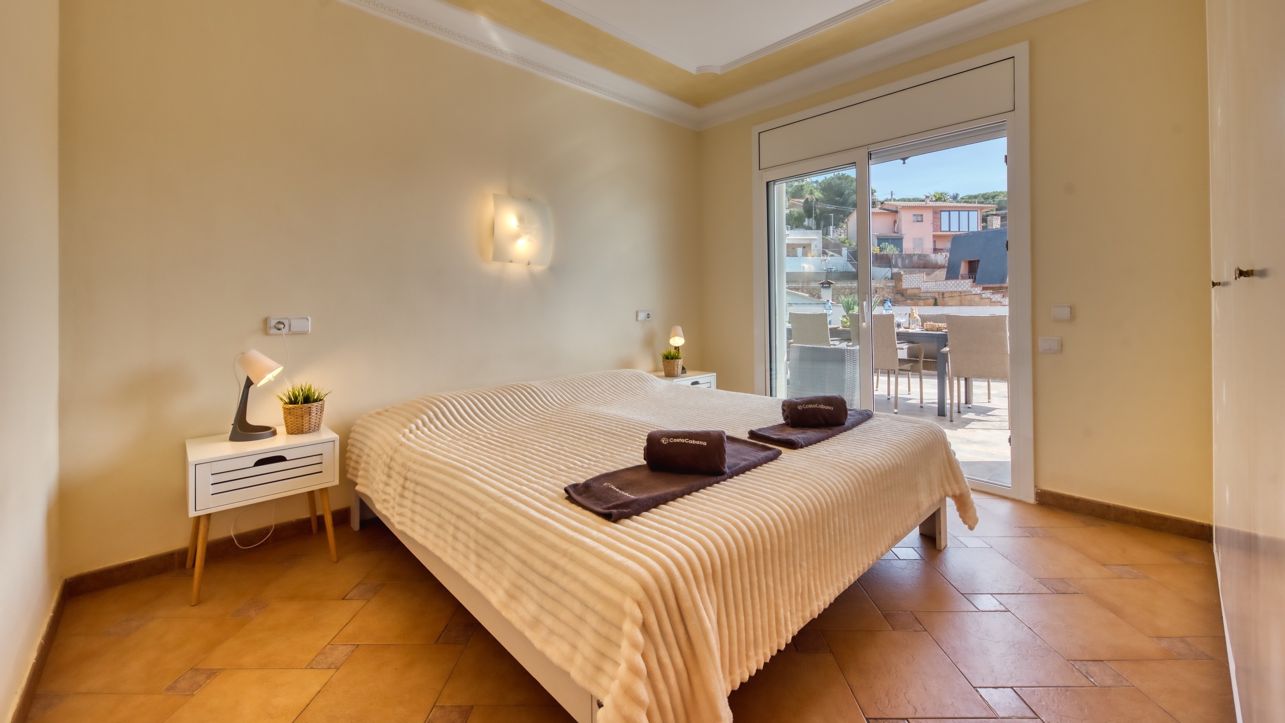 Ferienhäuser Costa Brava Spanien - Villa Donna - Schlafzimmer