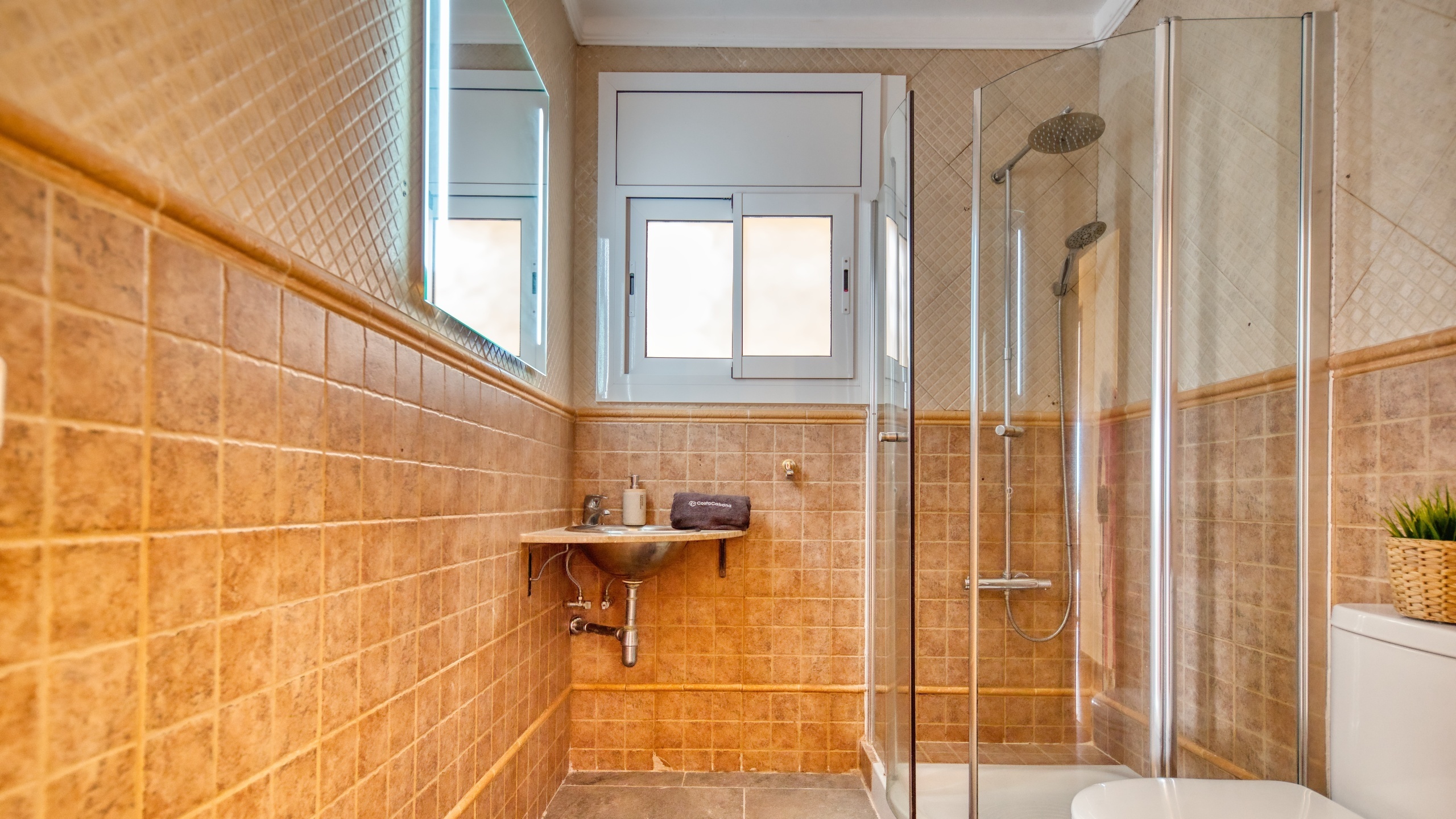 Ferienhäuser Costa Brava Spanien - Villa Donna - Badezimmer