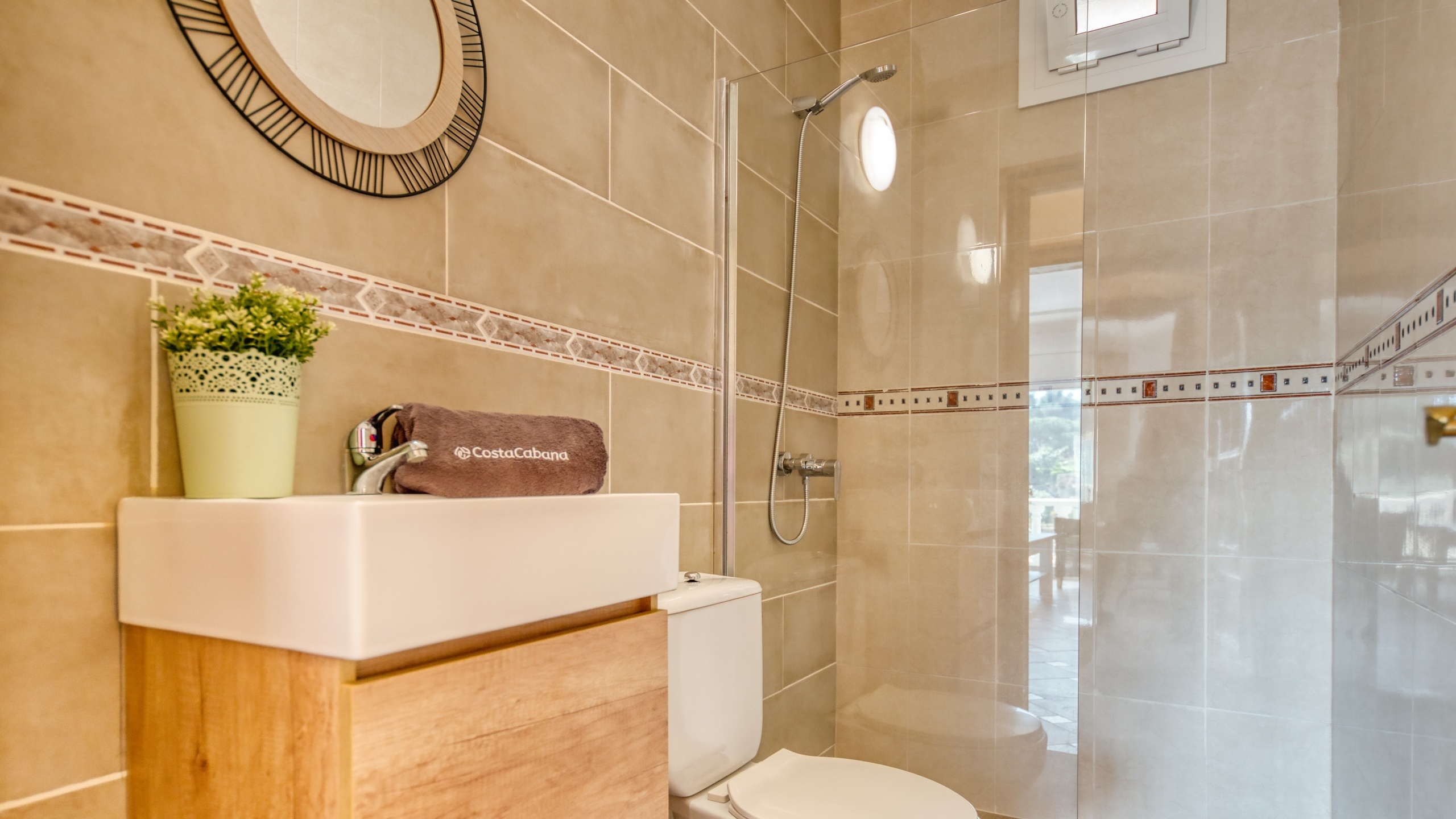 Ferienhäuser Costa Brava Spanien - Villa Donna - Badezimmer