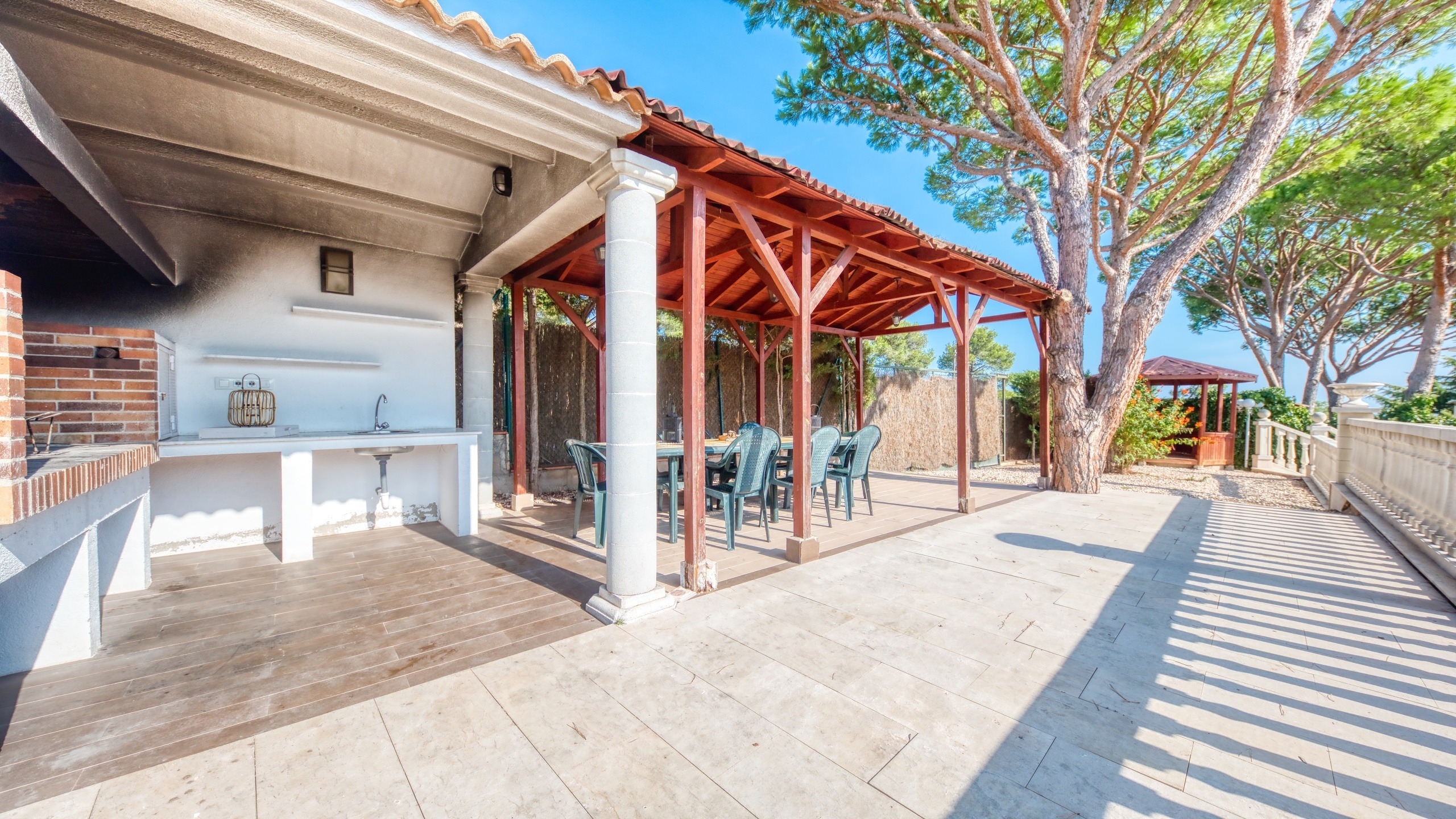 Ferienhäuser Costa Brava Spanien - Villa PrimaDonna - Grillplatz