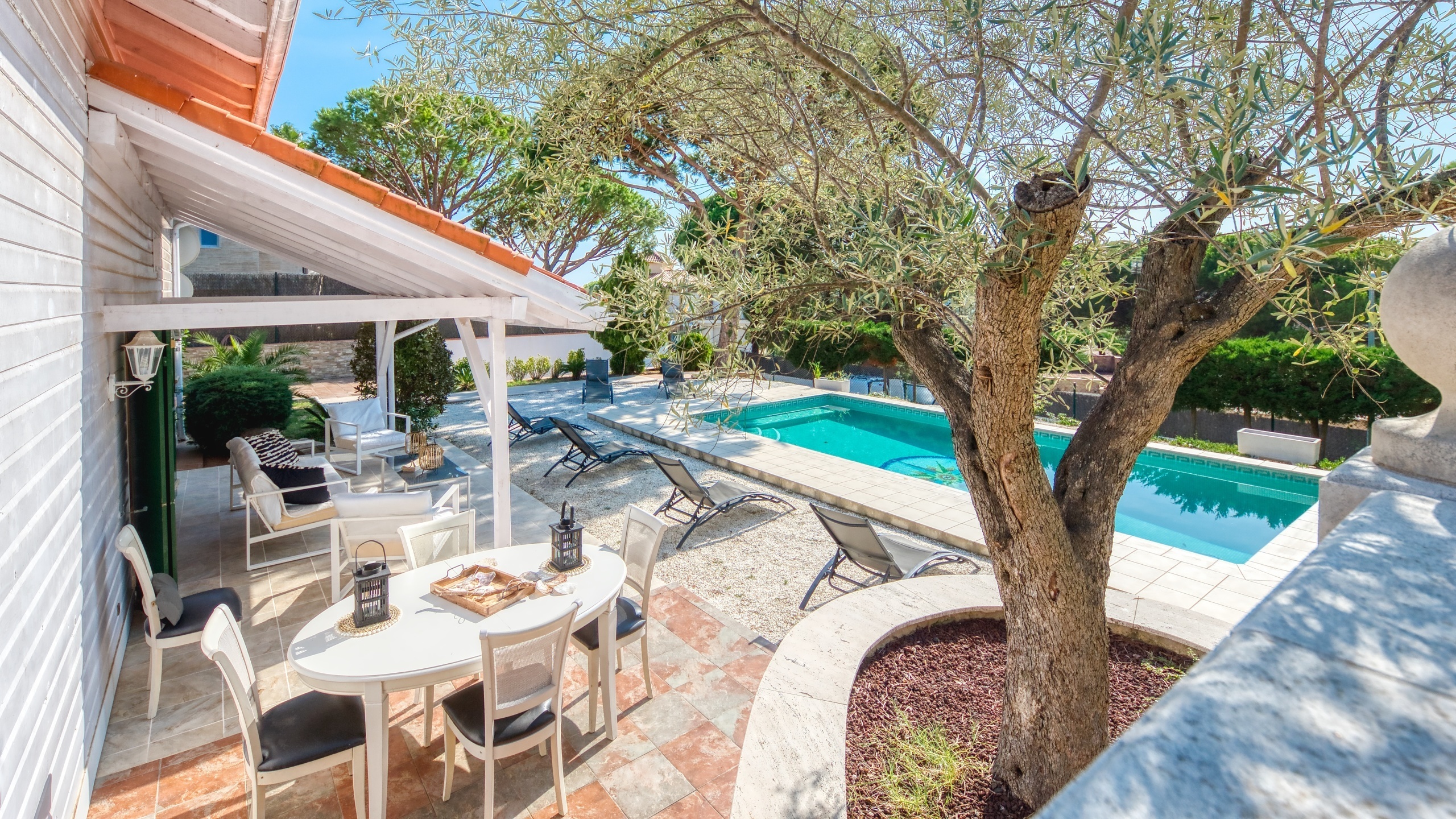 Ferienhäuser Costa Brava Spanien - Villa PrimaDonna - Villa außen
