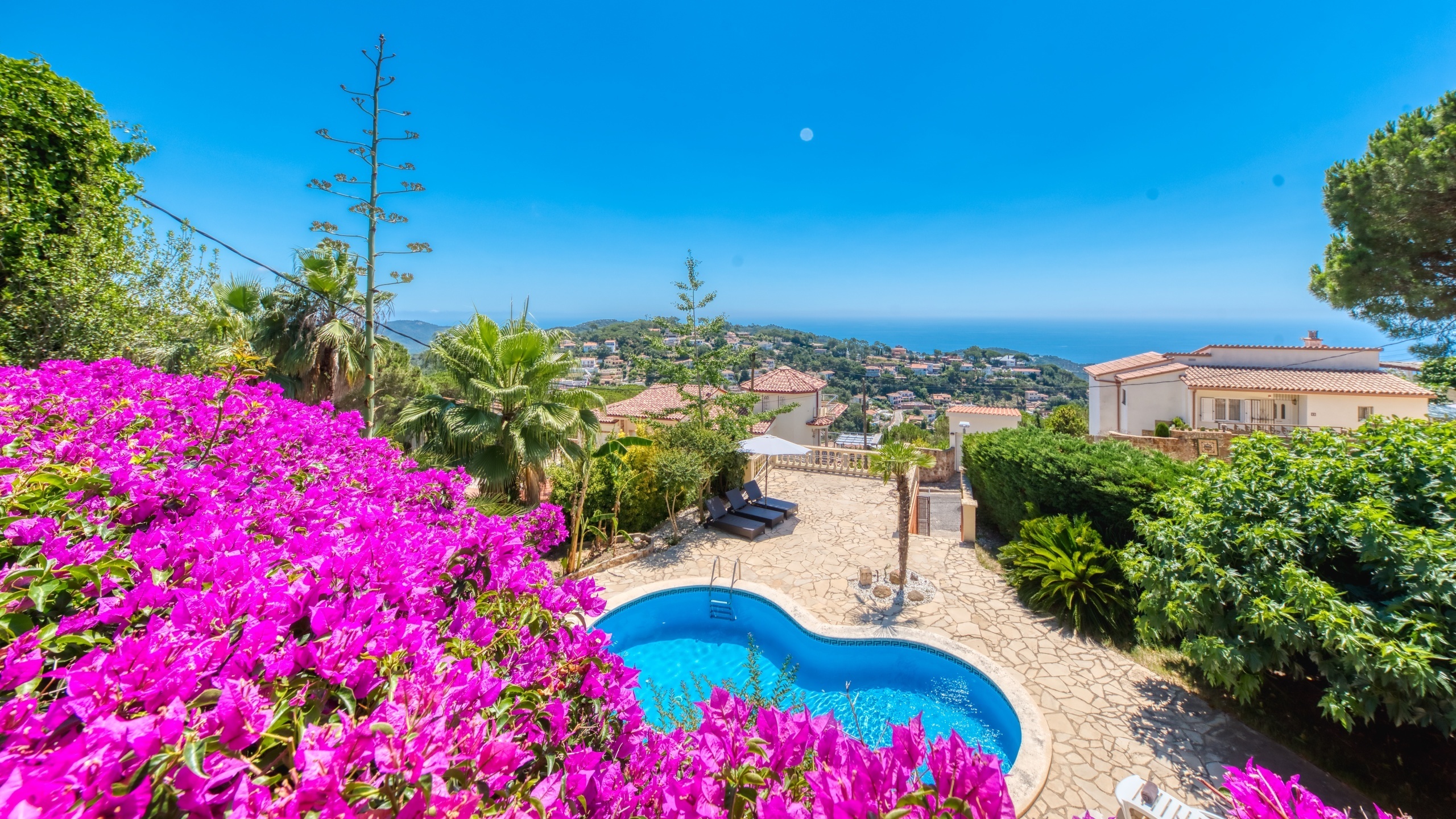Ferienhäuser Costa Brava Spanien - Villa Amalia - Eine der Aussichten