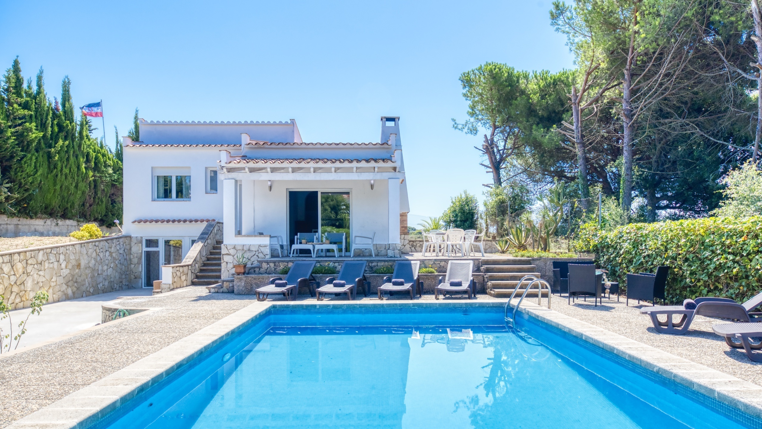 Ferienhäuser Costa Brava Spanien - Villa Violeta - Schwimmbad