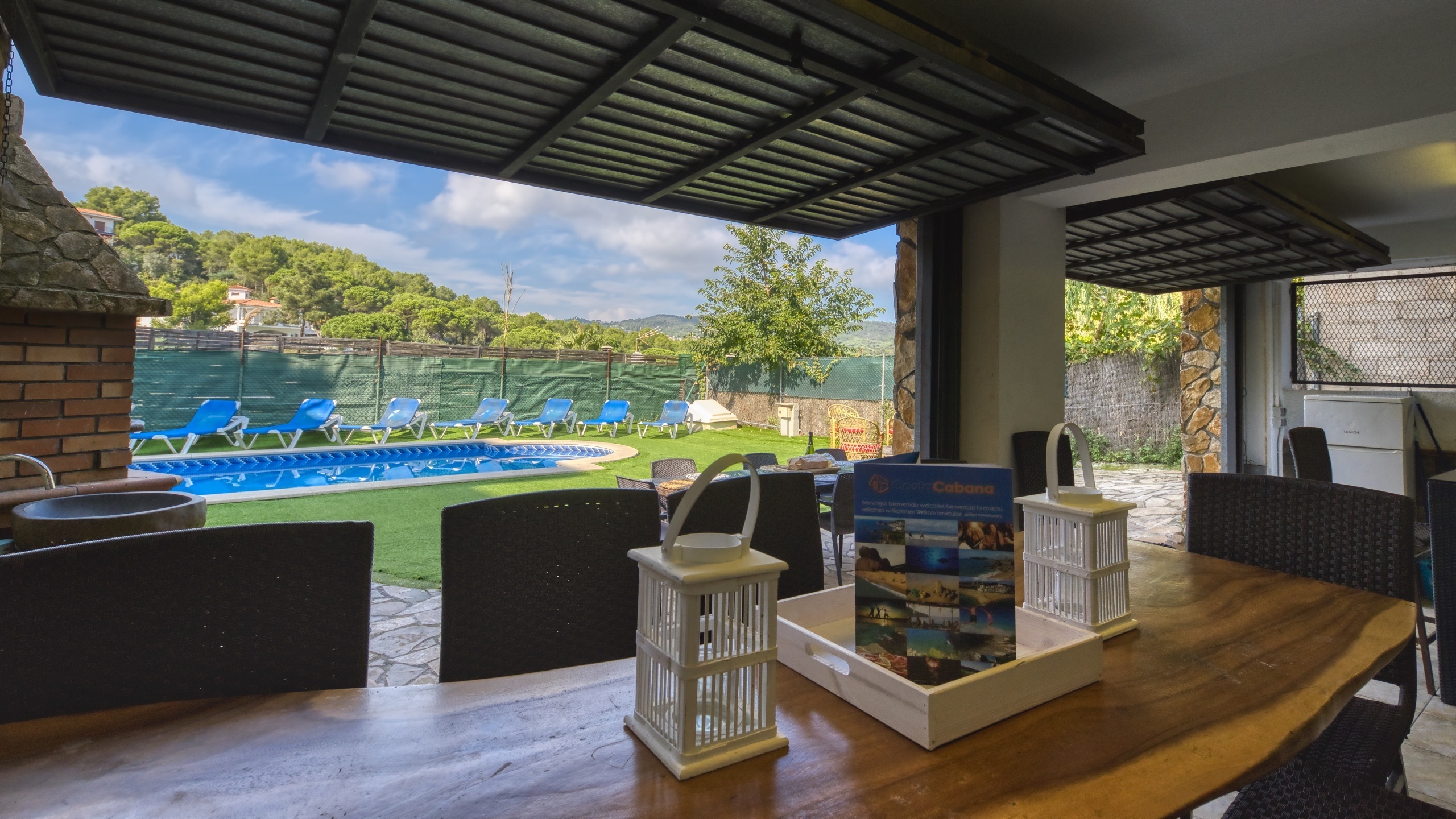 Ferienhäuser Costa Brava Spanien - Villa Nicky - Lounge-Bereich