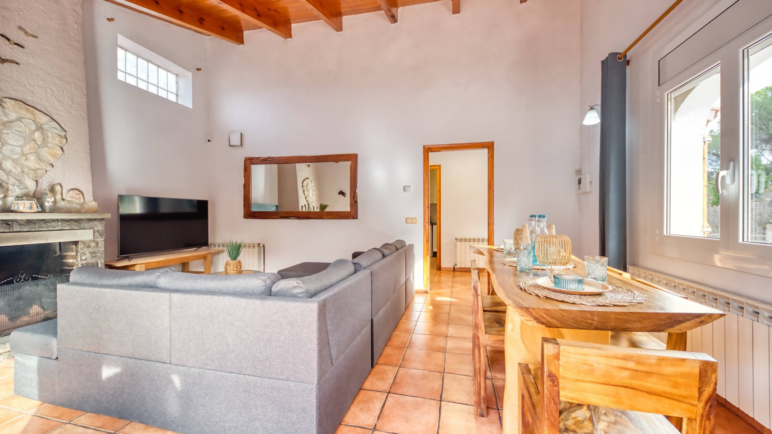 Ferienhäuser Costa Brava Spanien - Villa Nicky - Wohnbereich