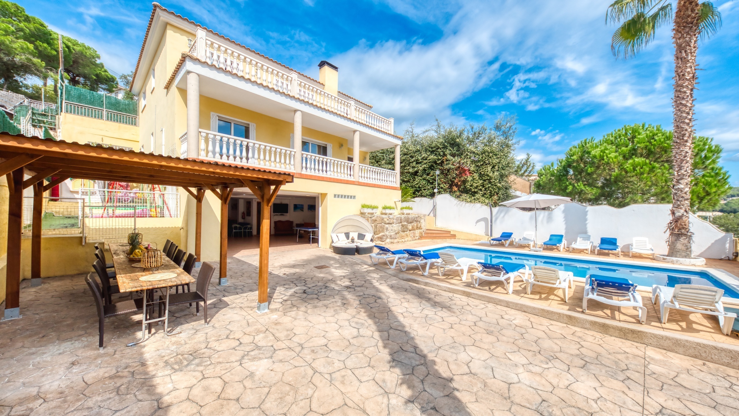 Ferienhäuser Costa Brava Spanien - Villa Ashley - Villa außen