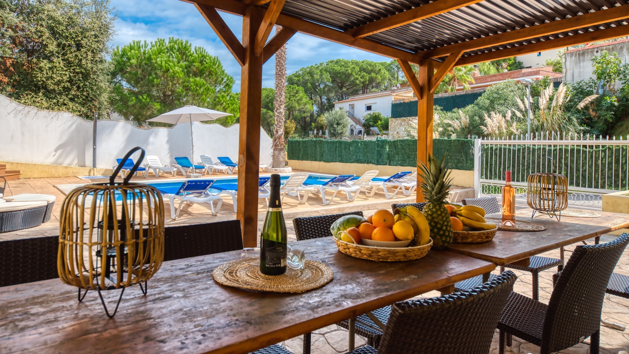 Ferienhäuser Costa Brava Spanien - Villa Ashley - Lounge-Bereich