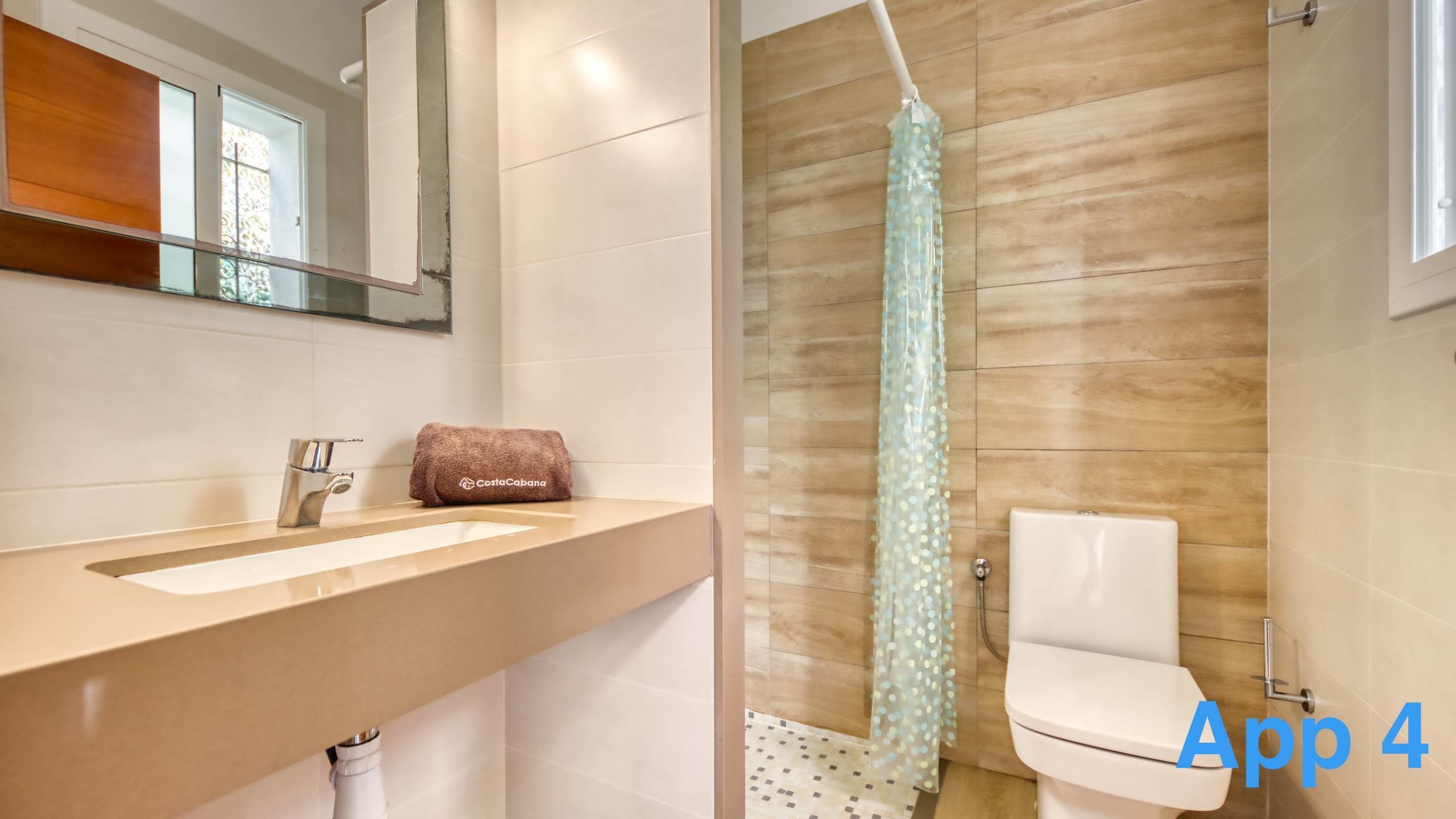 Ferienhäuser Costa Brava Spanien - Villa Pilar - Badezimmer