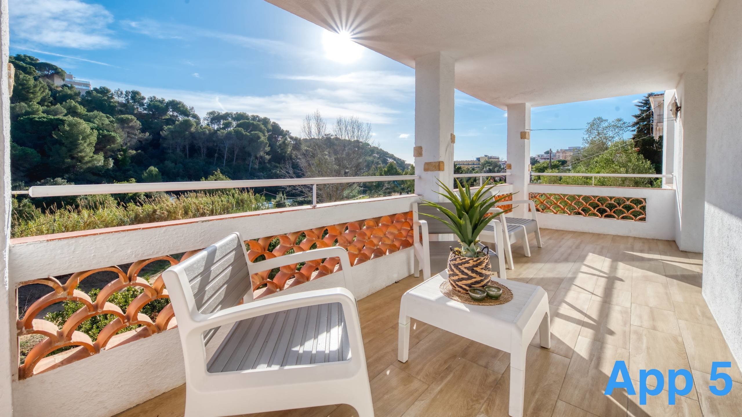 Ferienhäuser Costa Brava Spanien - Villa Pilar - Terrasse