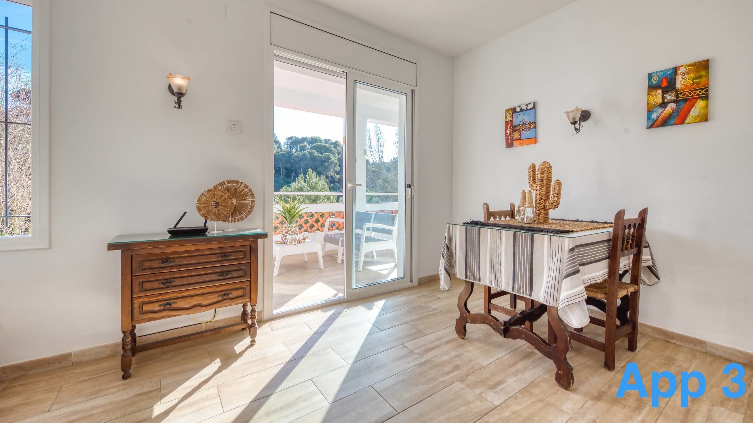Ferienhäuser Costa Brava Spanien - Villa Pilar - Essecke