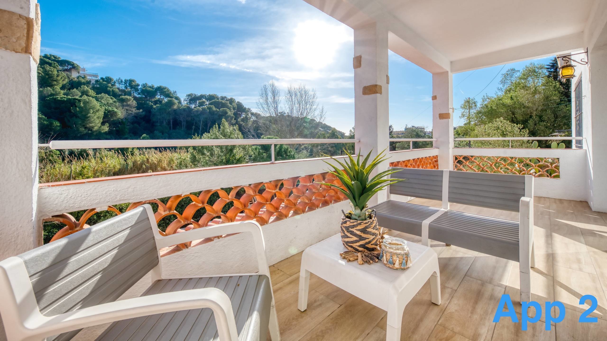 Ferienhäuser Costa Brava Spanien - Villa Pilar - Terrasse