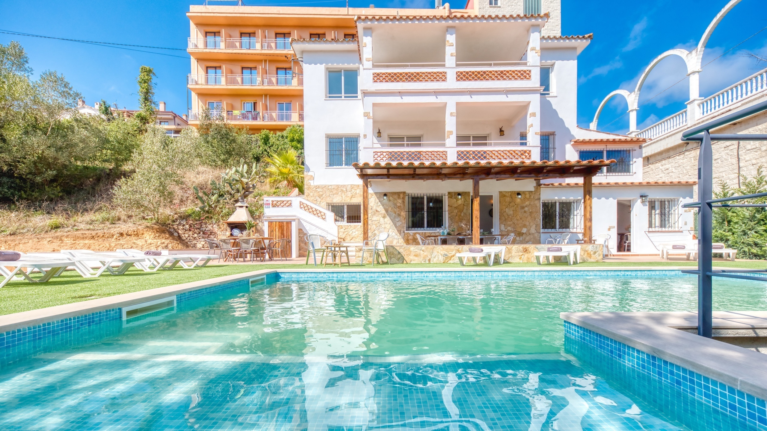 Ferienhäuser Costa Brava Spanien - Villa Pilar - Villa außen