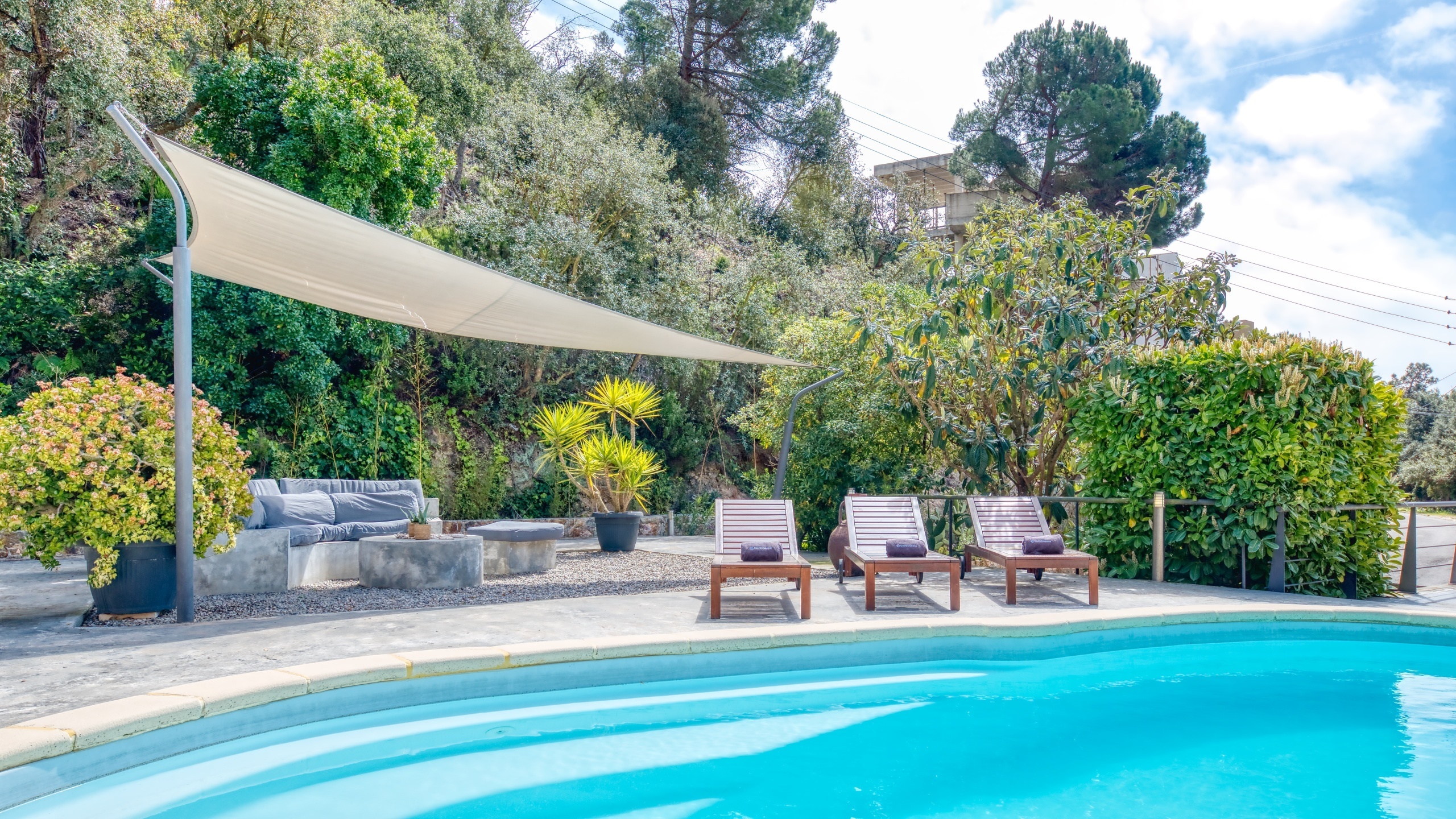Ferienhäuser Costa Brava Spanien - Villa Olivia - Lounge-Bereich