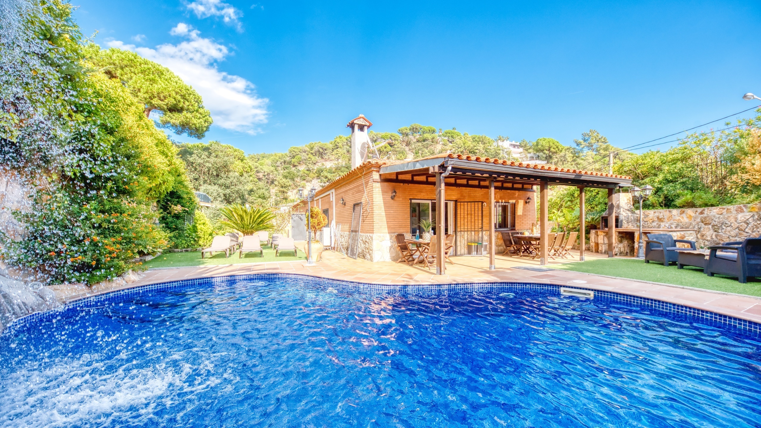 Ferienhäuser Costa Brava Spanien - Villa Alba - Schwimmbad