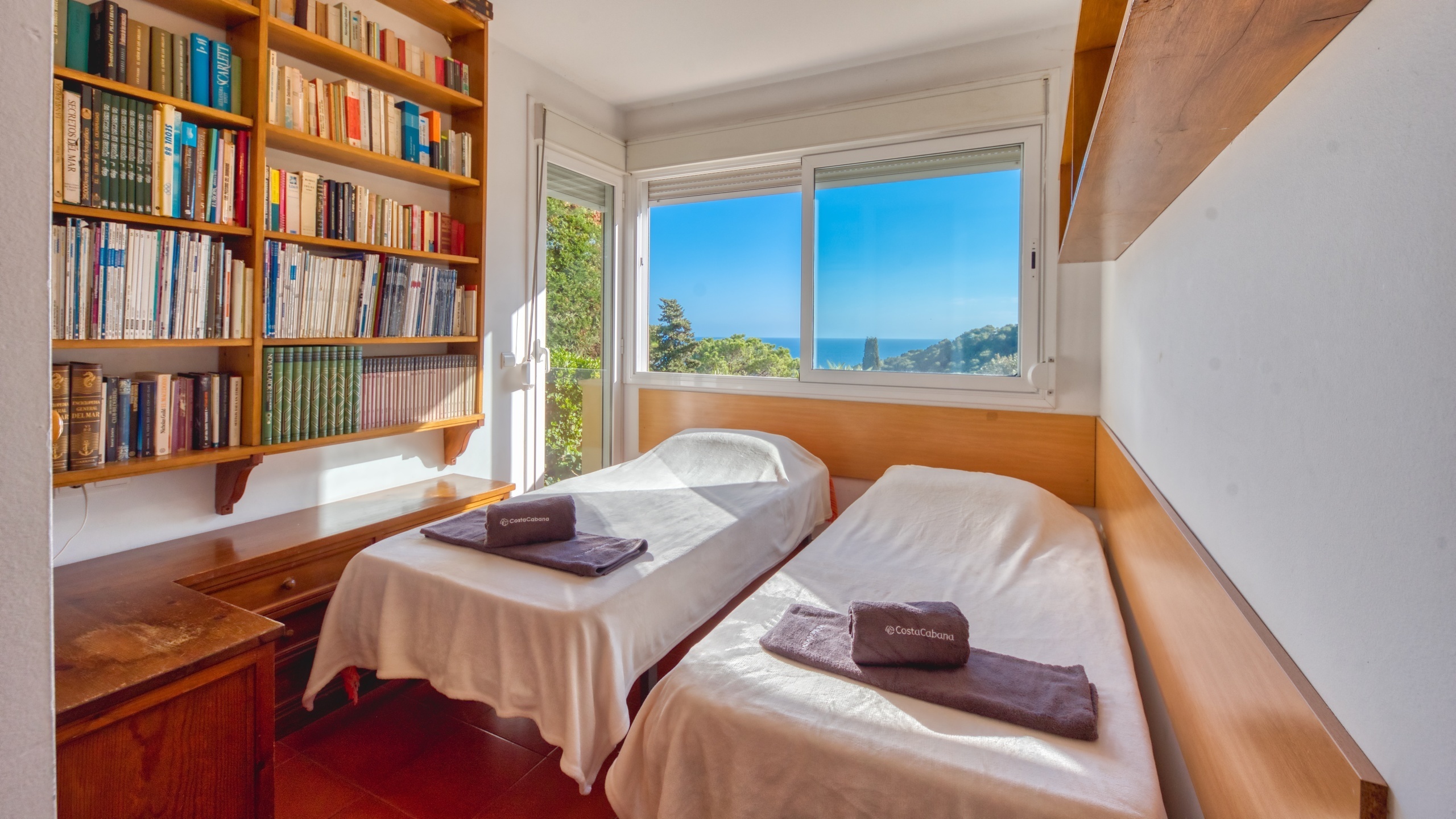 Ferienhäuser Costa Brava Spanien - Villa Santa Cristina - Schlafzimmer