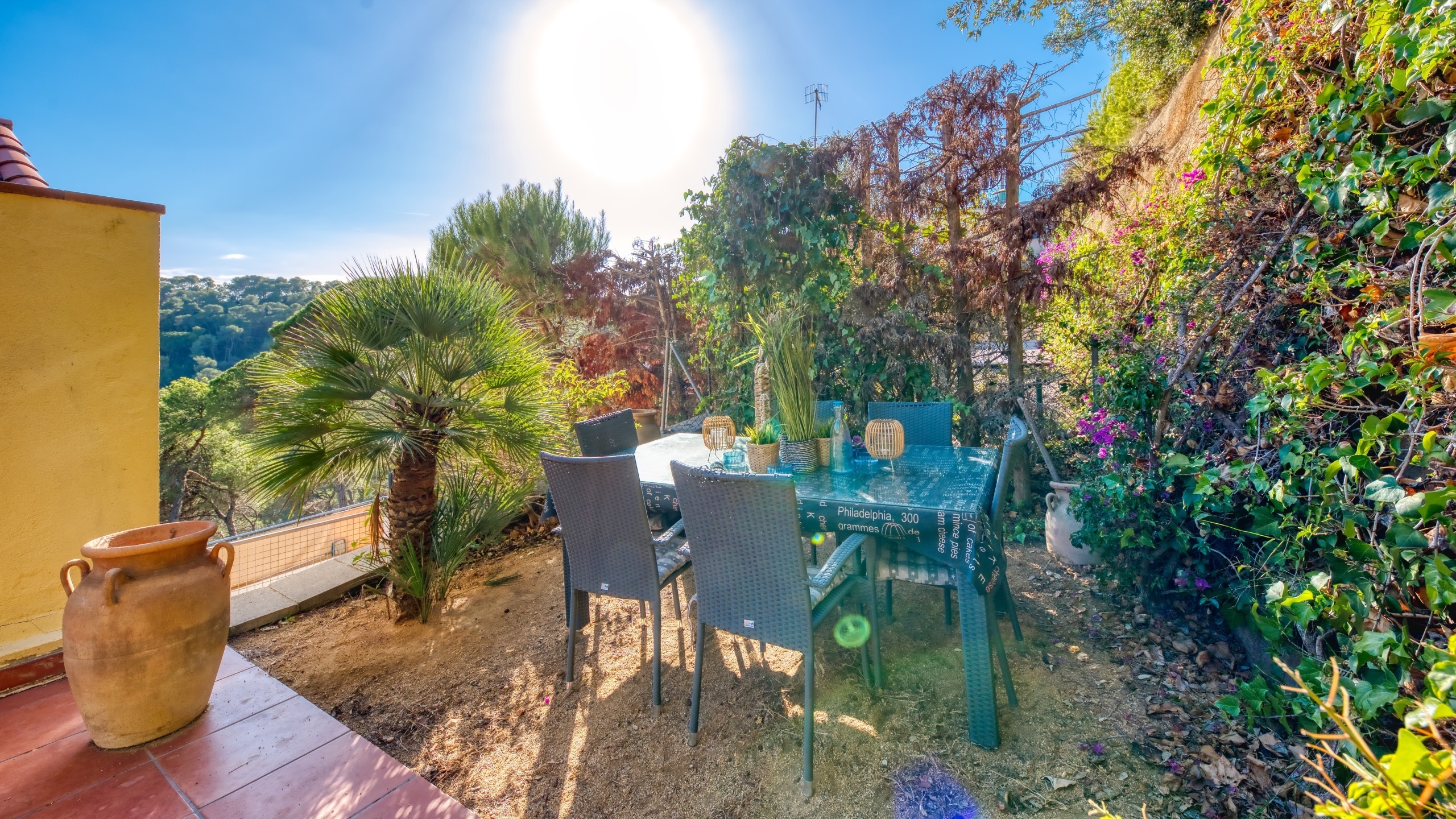Ferienhäuser Costa Brava Spanien - Villa Santa Cristina - Terrasse