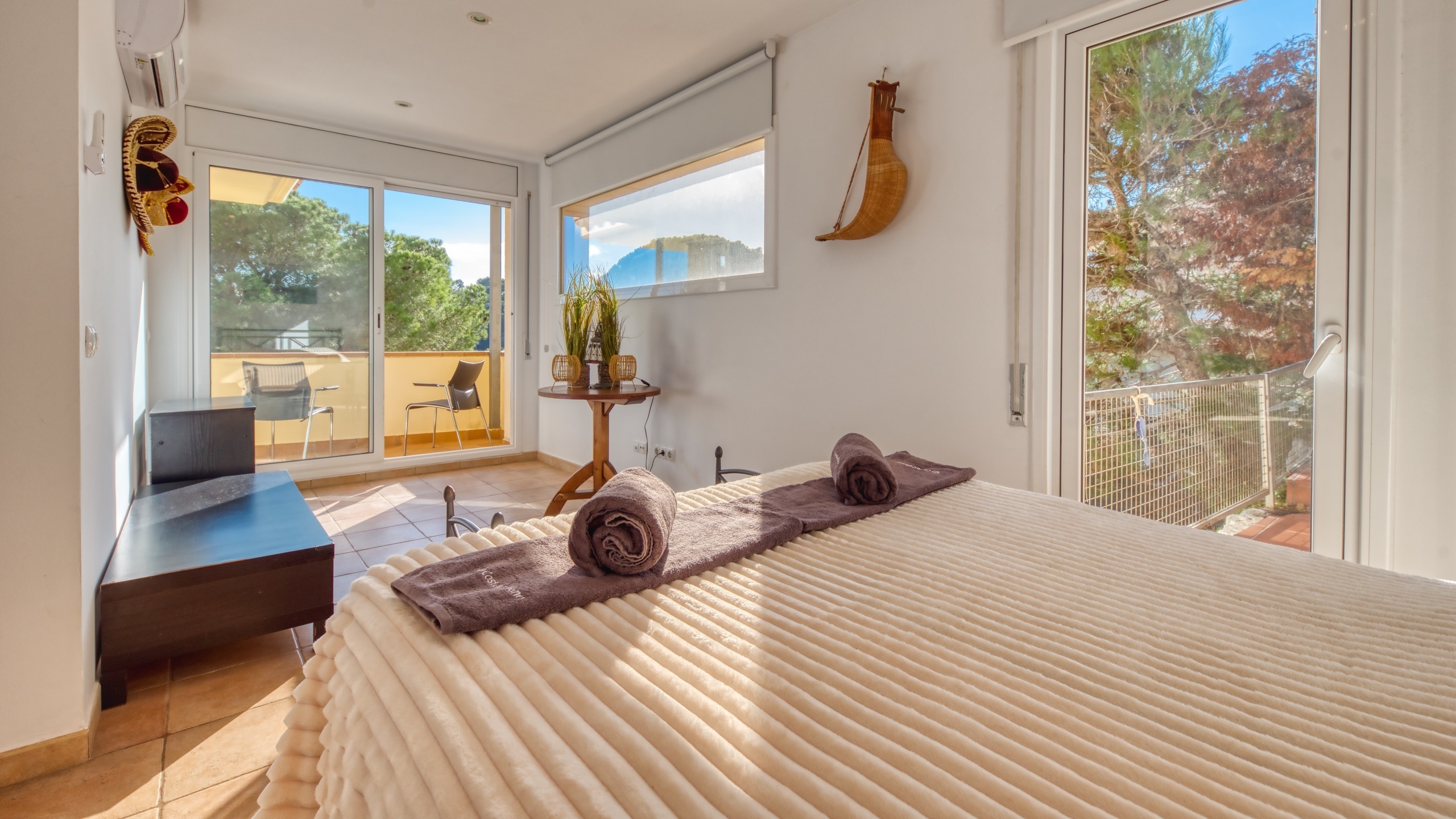 Ferienhäuser Costa Brava Spanien - Villa Santa Cristina - Schlafzimmer