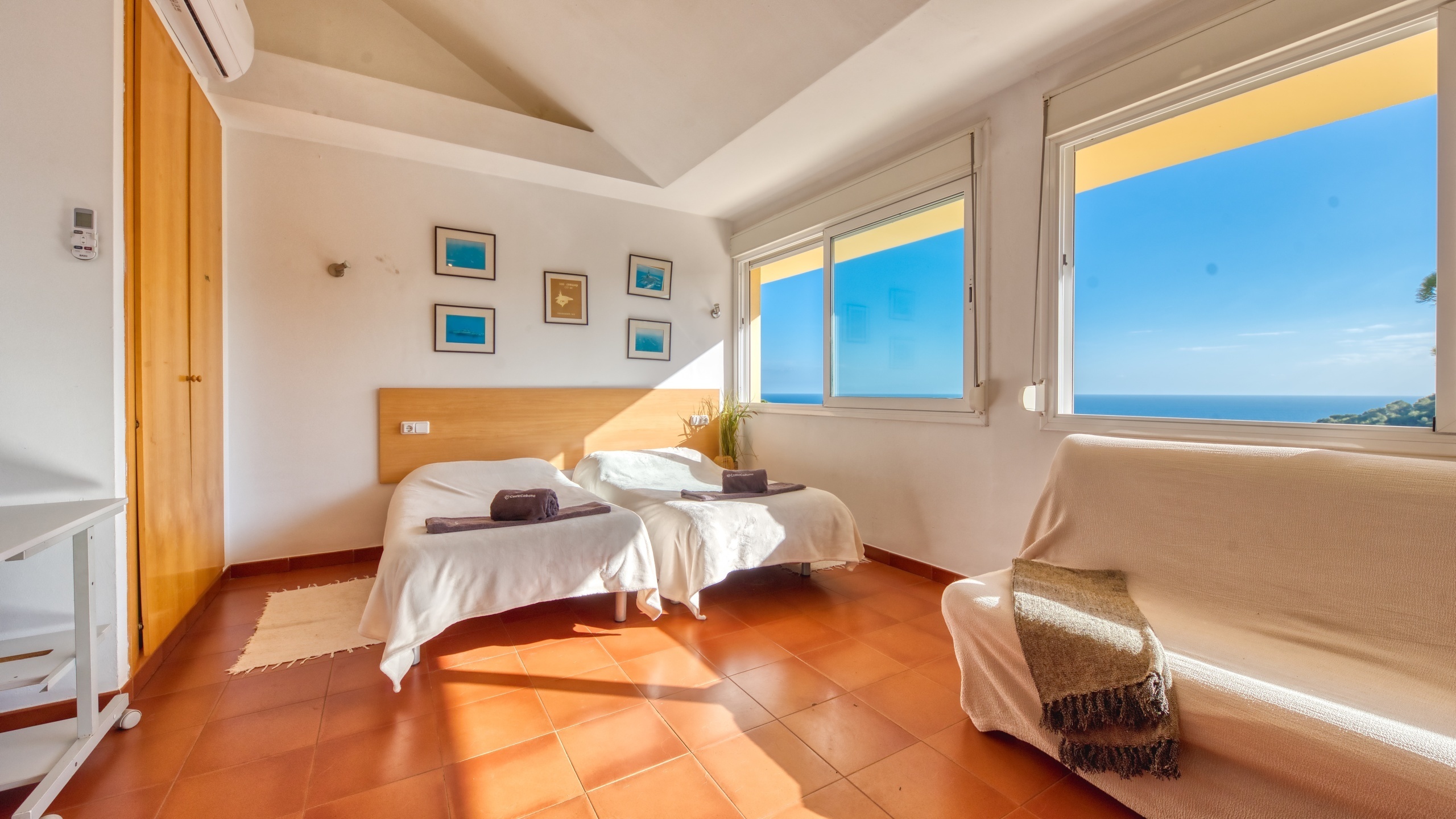 Ferienhäuser Costa Brava Spanien - Villa Santa Cristina - Schlafzimmer