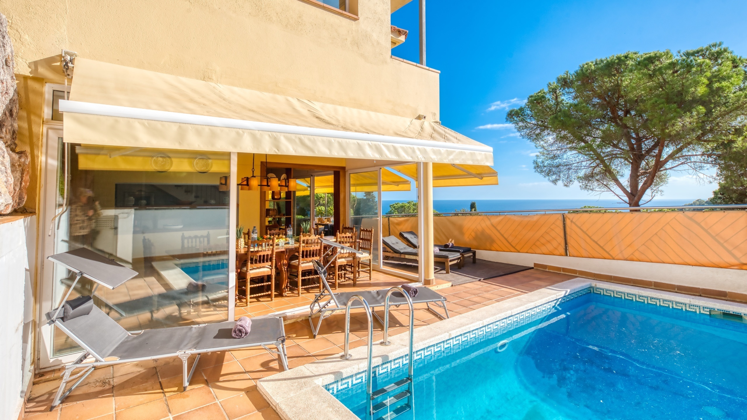 Ferienhäuser Costa Brava Spanien - Villa Santa Cristina - Schwimmbad