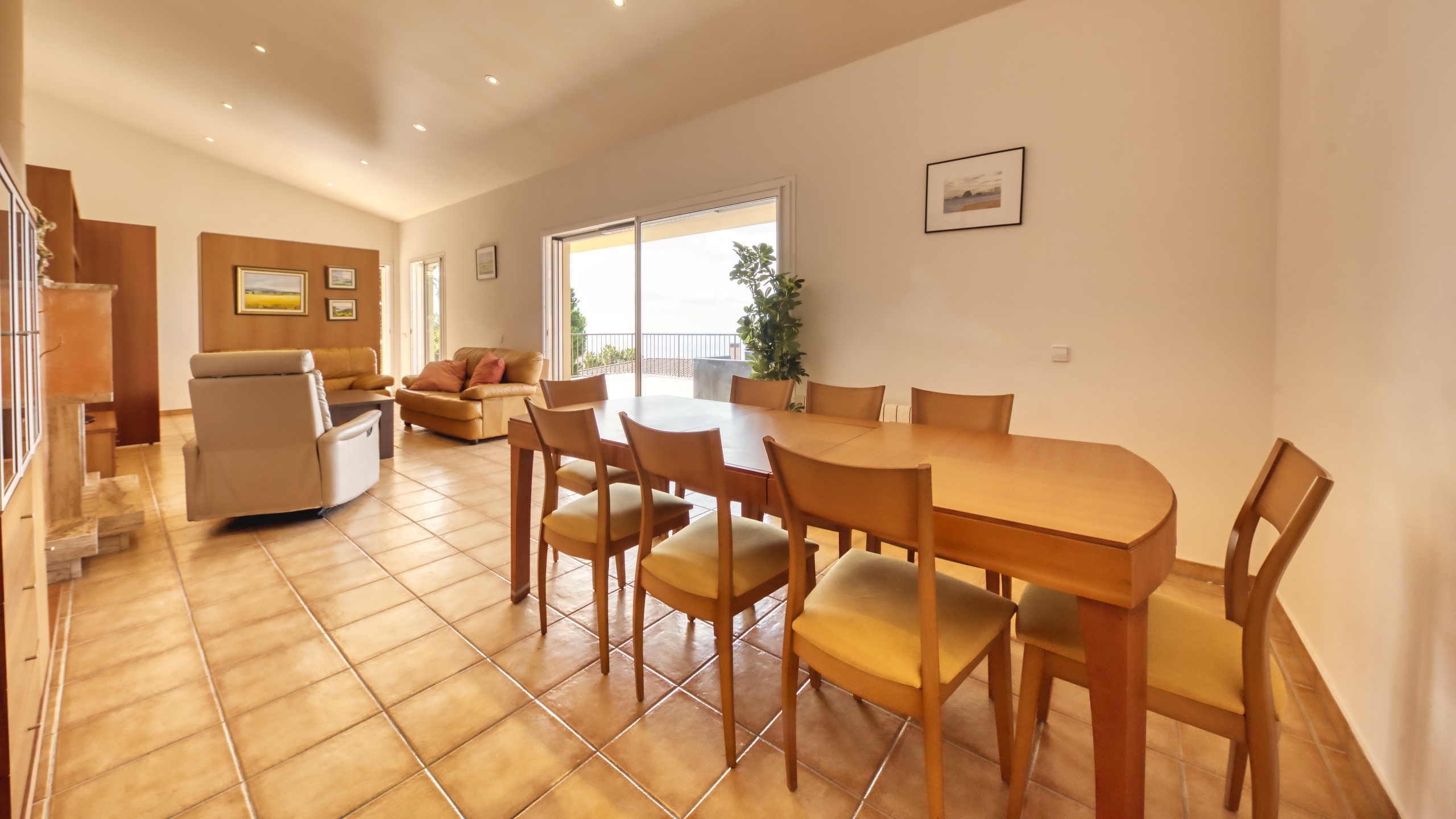 Ferienhäuser Costa Brava Spanien - Villa Mauri - Essecke