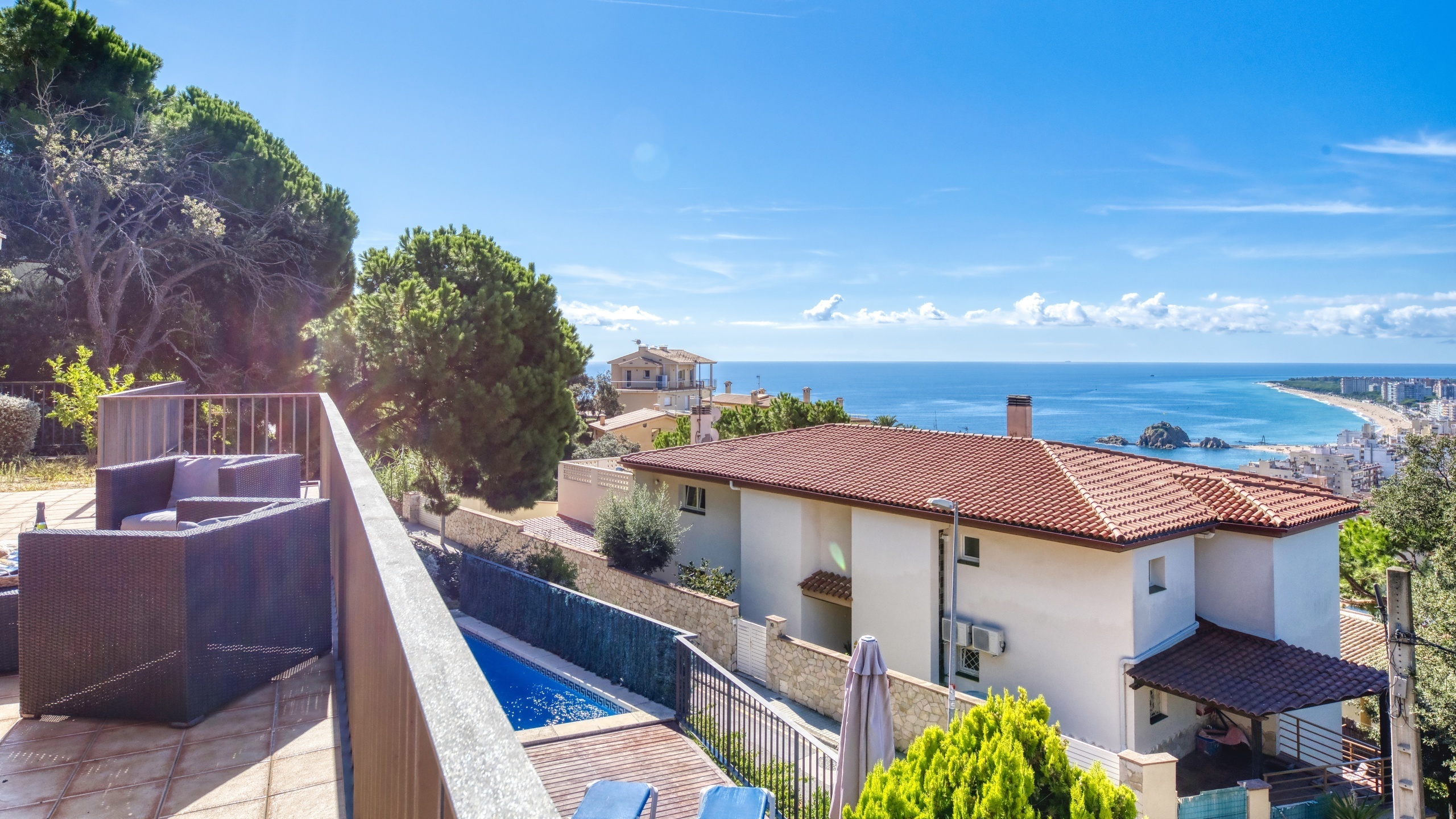 Ferienhäuser Costa Brava Spanien - Villa Mauri - Villa außen